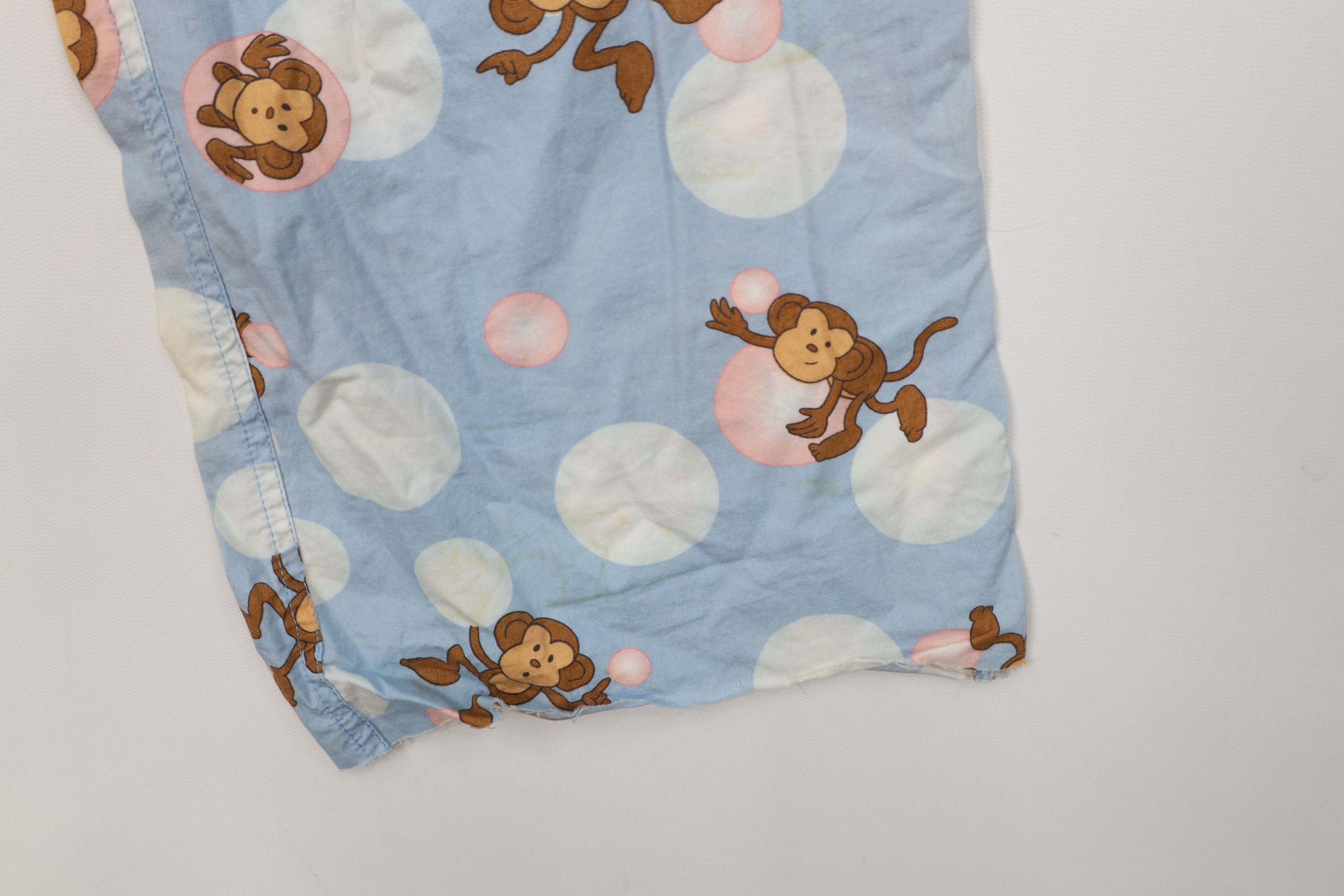 Aeropostale Vintage Y2K Aeropostale Babydoll Monkey Pajamas Pants Size 32" / US 10 / IT 46 - 5 Thumbnail