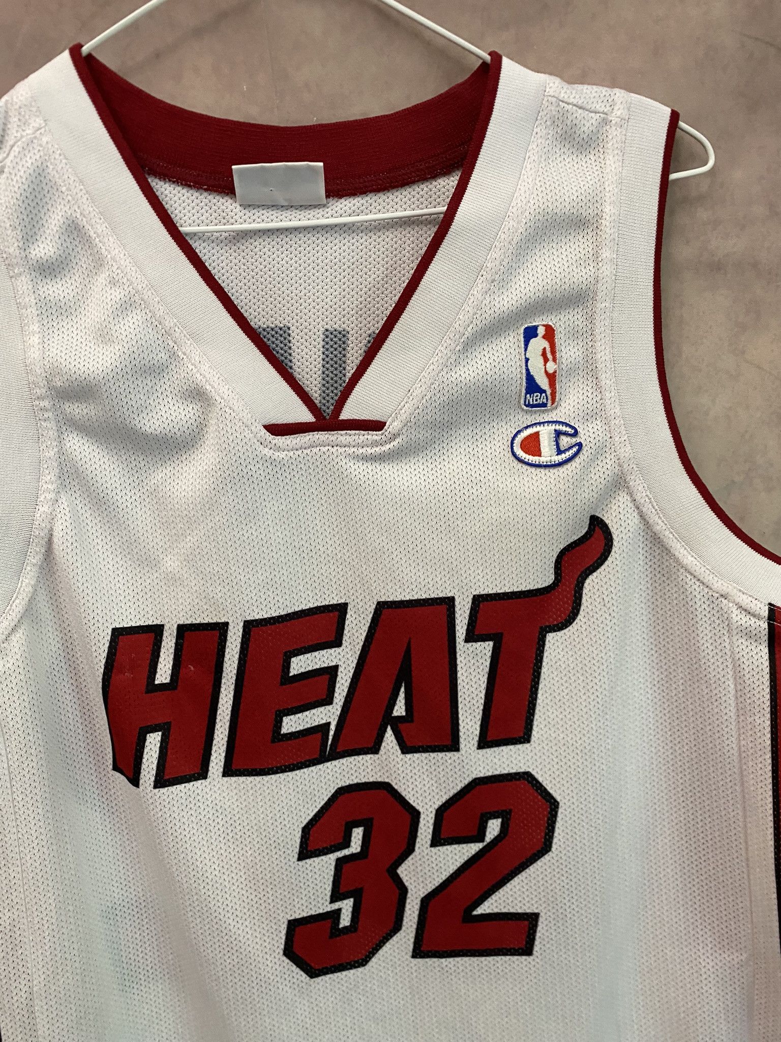 Champion × NBA O'Neal Miami Heat Vintage Jersey NBA Basketball Champion Size US M / EU 48-50 / 2 - 3 Thumbnail
