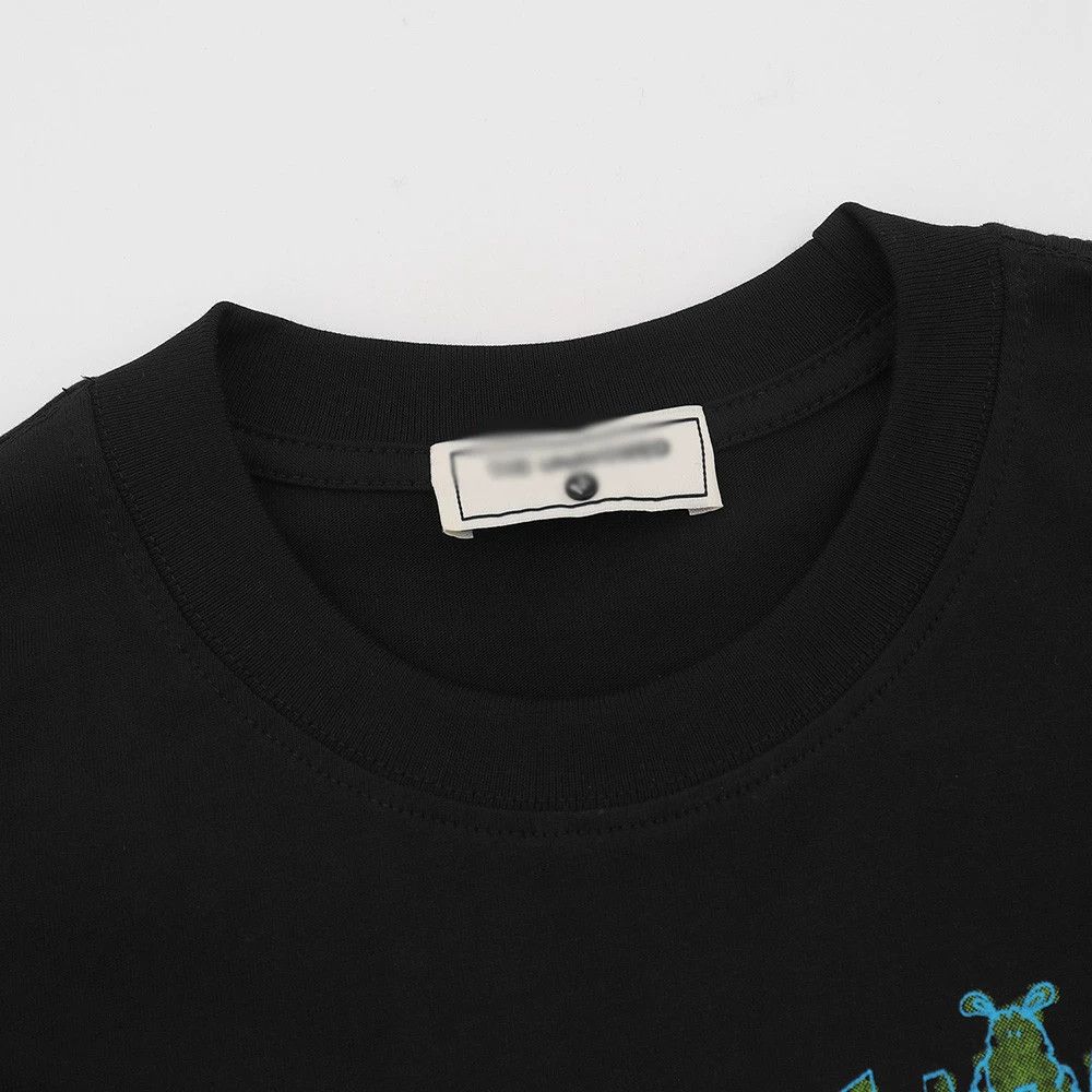 Vintage High street men's hip hop trend graffiti print t-shirt Size US M / EU 48-50 / 2 - 3 Thumbnail