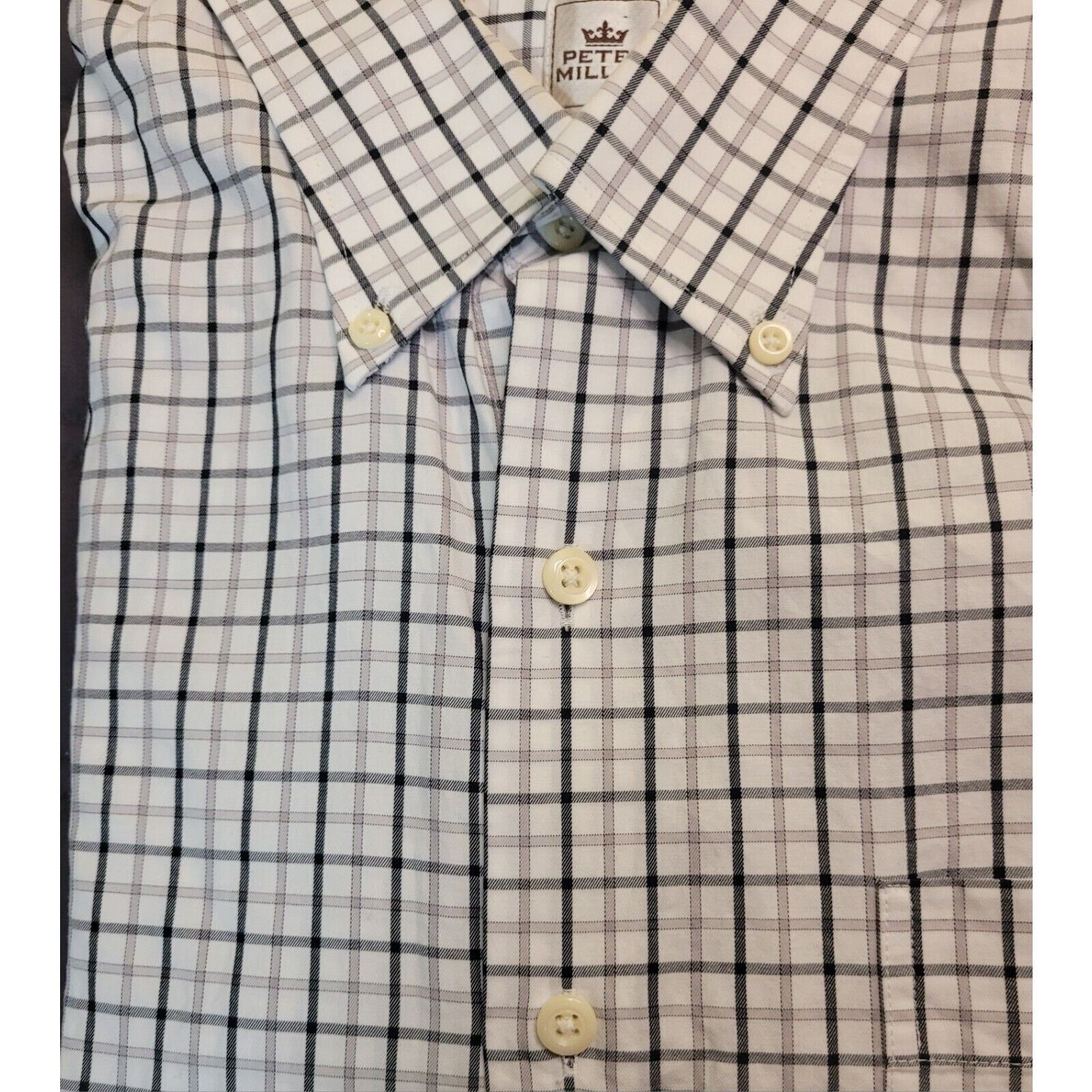 Peter Millar Peter Millar Button-Down Shirt XL Check Refined Polish Work Size US XL / EU 56 / 4 - 5 Thumbnail