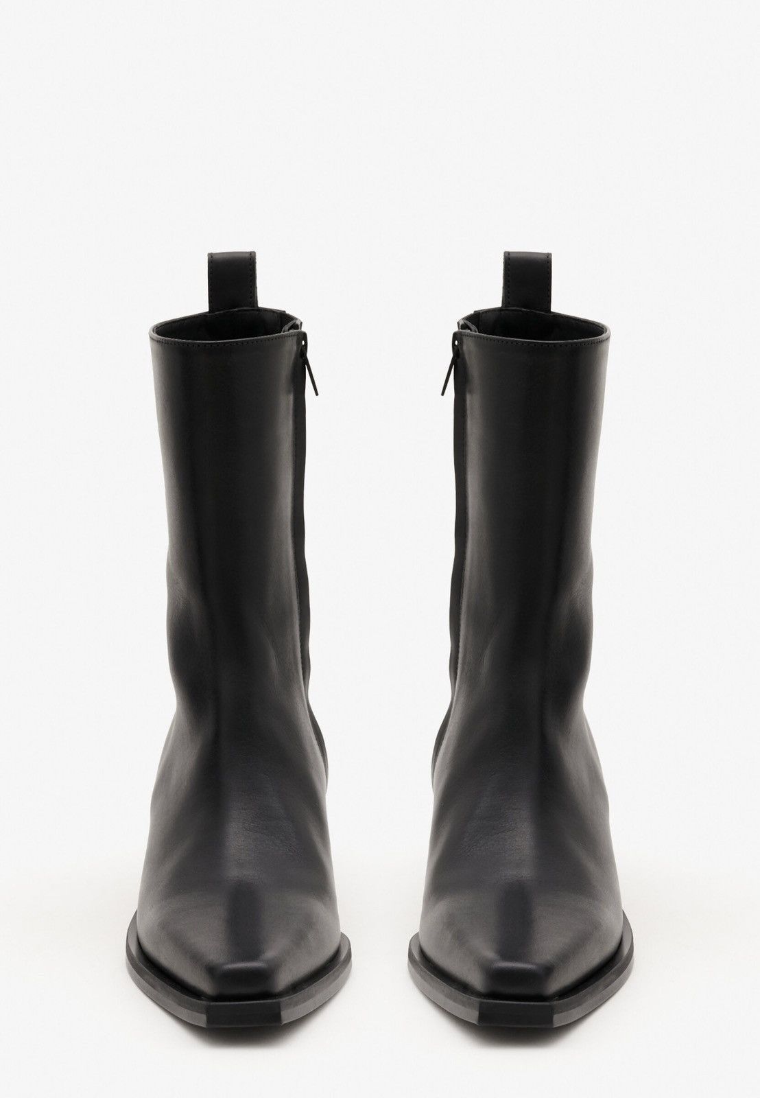 Ann Demeulemeester Last Size Ann Demeulemeester 60mm Vesper Leather Ankle Boots Size US 7 / IT 37 - 5 Thumbnail