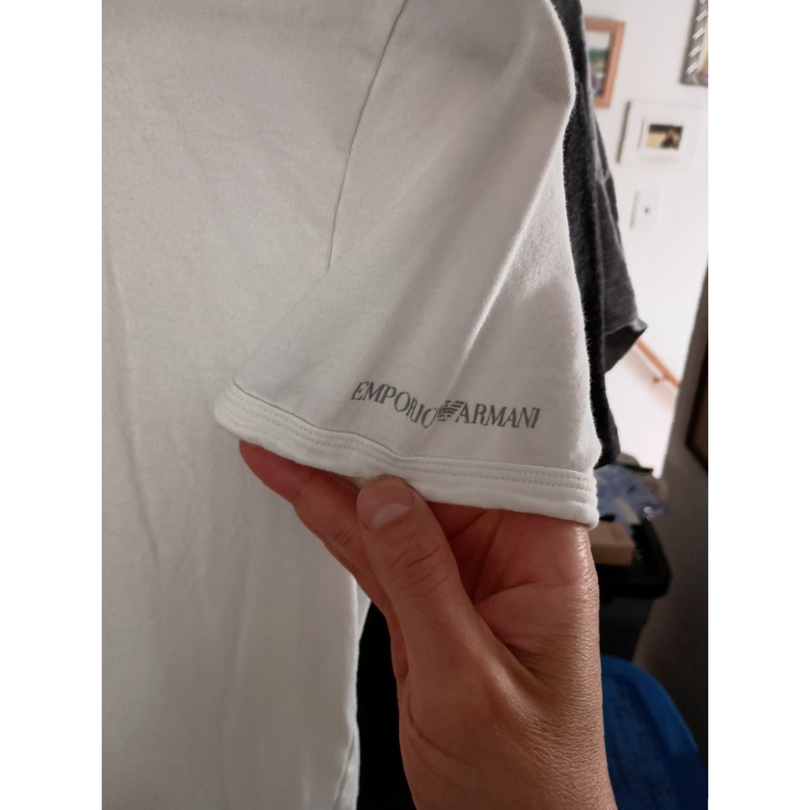 Emporio Armani VINTAGE Emporio Armani Undershirt White Pajama Top M Regular Mens Snug Fit Size US M / EU 48-50 / 2 - 3 Thumbnail