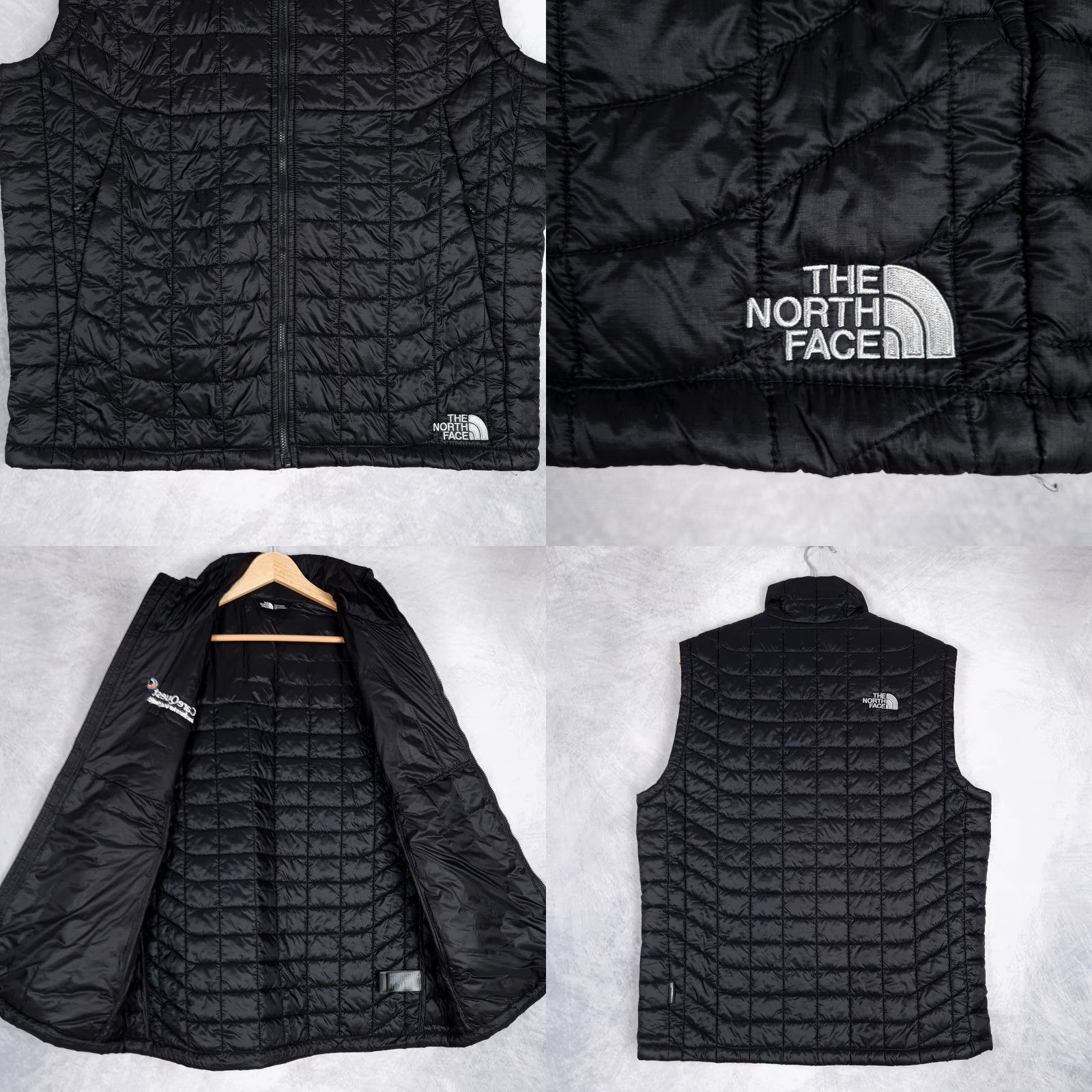 The North Face The North Face Thermoball Vest Mens Medium Black Quilted Lightweight Hike Size US M / EU 48-50 / 2 - 8 Thumbnail