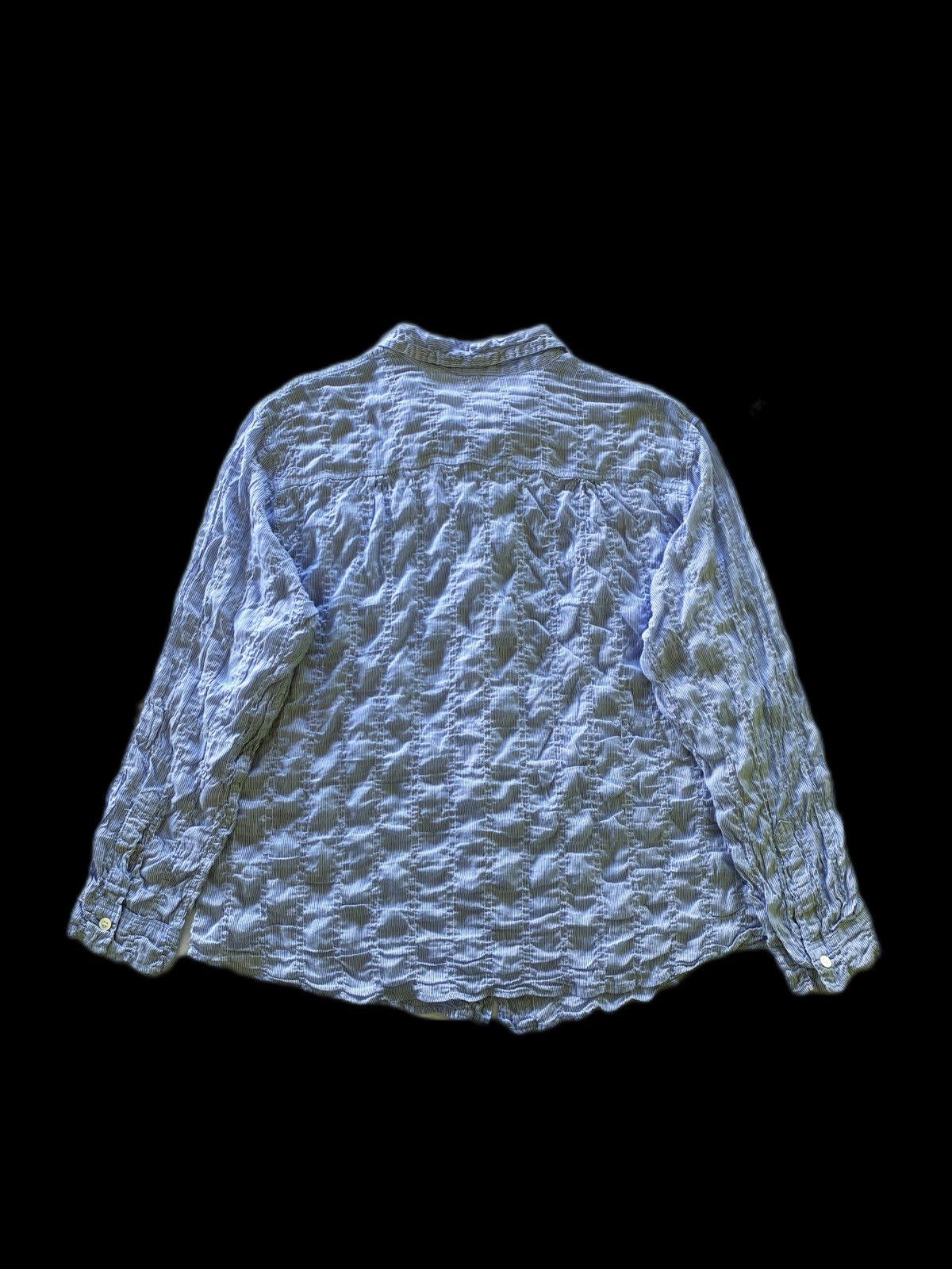 Issey Miyake × Vintage Vintage “Plantation” ISSEY MIYAKE Crunched Pleated Shirt Size M / US 6-8 / IT 42-44 - 9 Thumbnail
