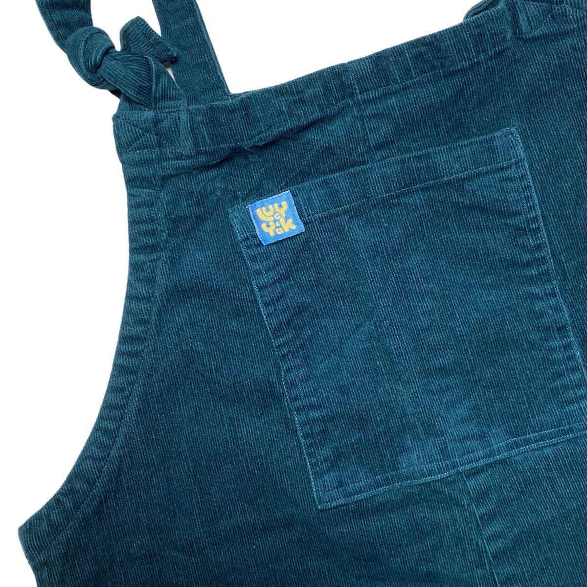 Vintage Lucy & Yak - Corduroy Dungarees Light Navy Overalls Size M / US 6-8 / IT 42-44 - 2 Thumbnail