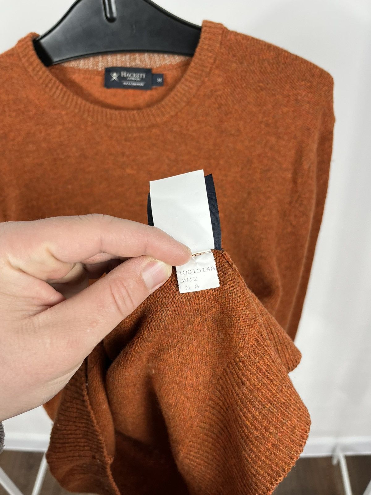 Hackett Hackett London Lambswool Sweater Crewneck Knit Jumper M Size US M / EU 48-50 / 2 - 10 Thumbnail