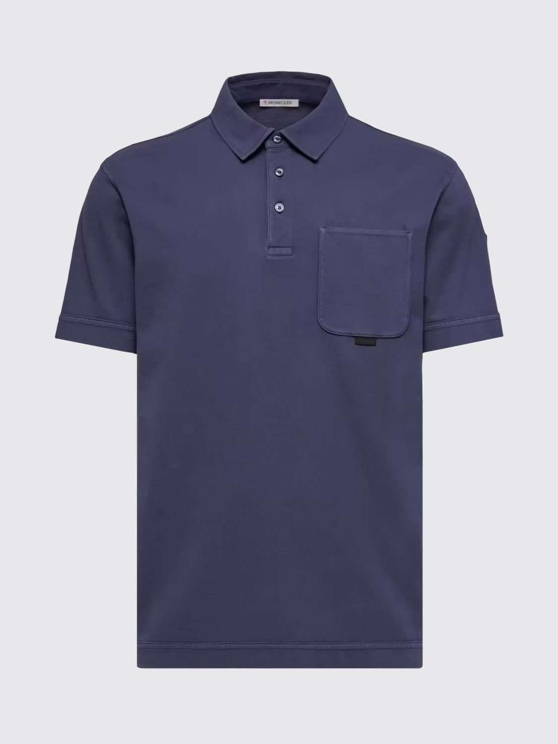 Moncler Moncler Polo Shirt Men Blue Size US L / EU 52-54 / 3 - 1 Preview