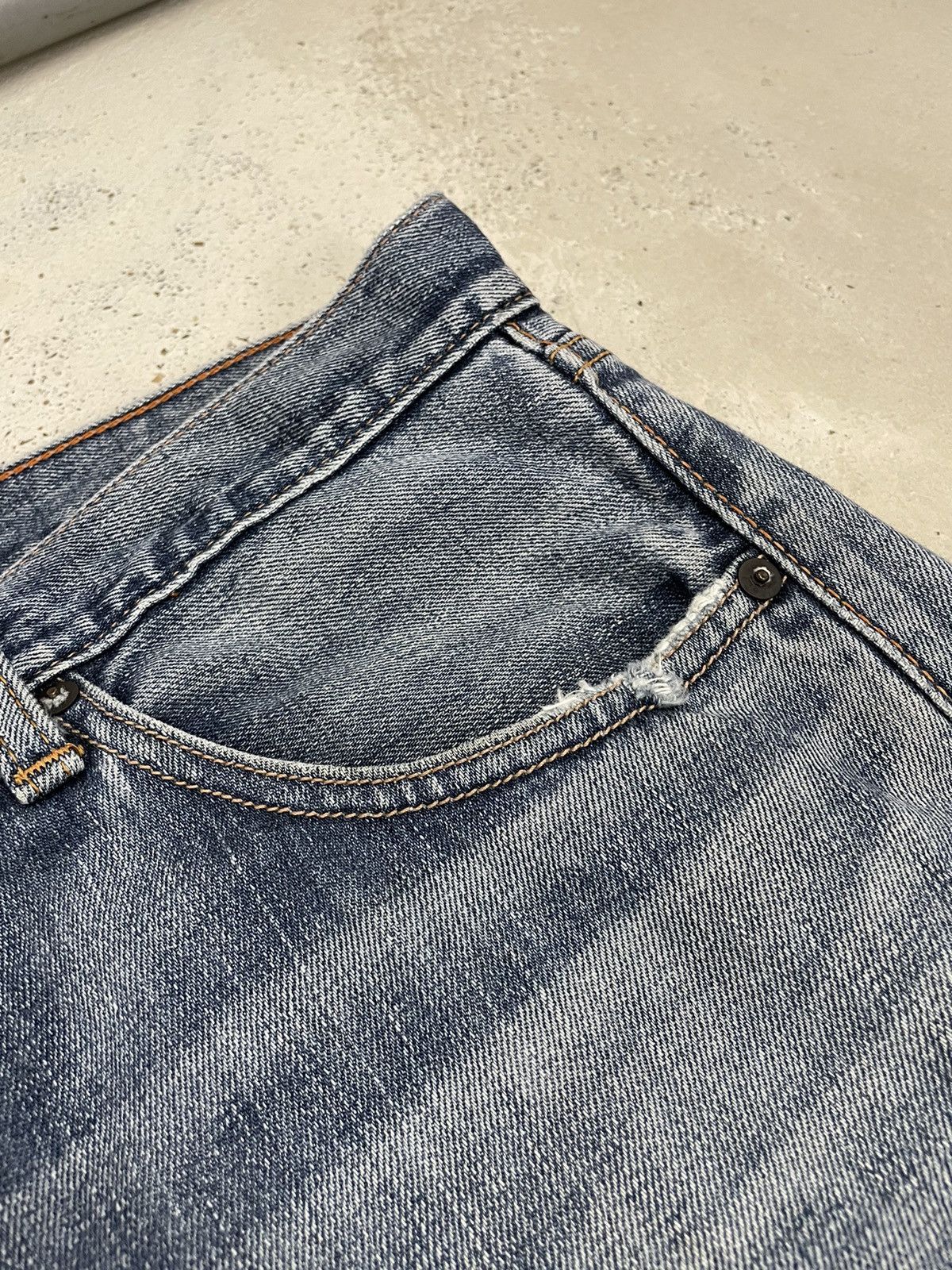 Levi's Levis 503 Classic Levi’s 00’s Production Distressed Denim Size US 37 - 11 Thumbnail