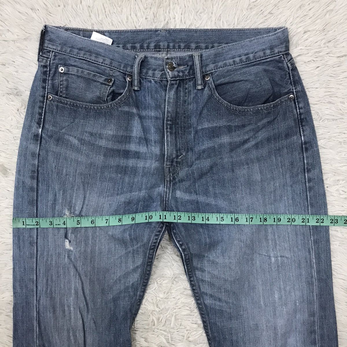 Levi's Vintage Clothing × Vintage Vintage Levis Lot 505 Single R Distressed Denim Jeans Size US 34 / EU 50 - 19 Thumbnail