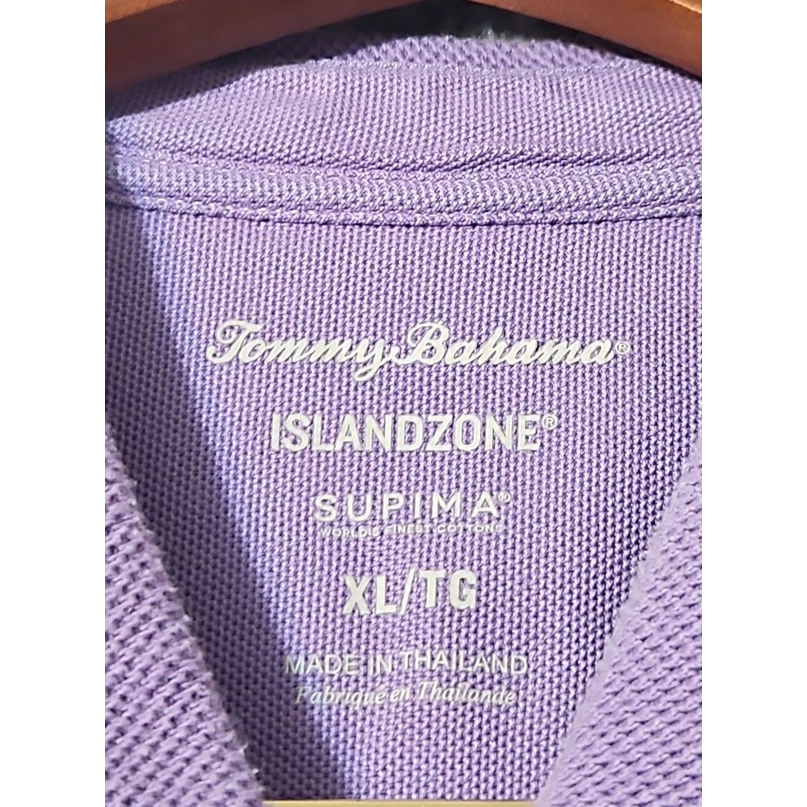 Tommy Bahama Tommy Bahama Polo Shirt Mens XL Purple Stretch Breathable Golf Casual Size US XL / EU 56 / 4 - 3 Thumbnail