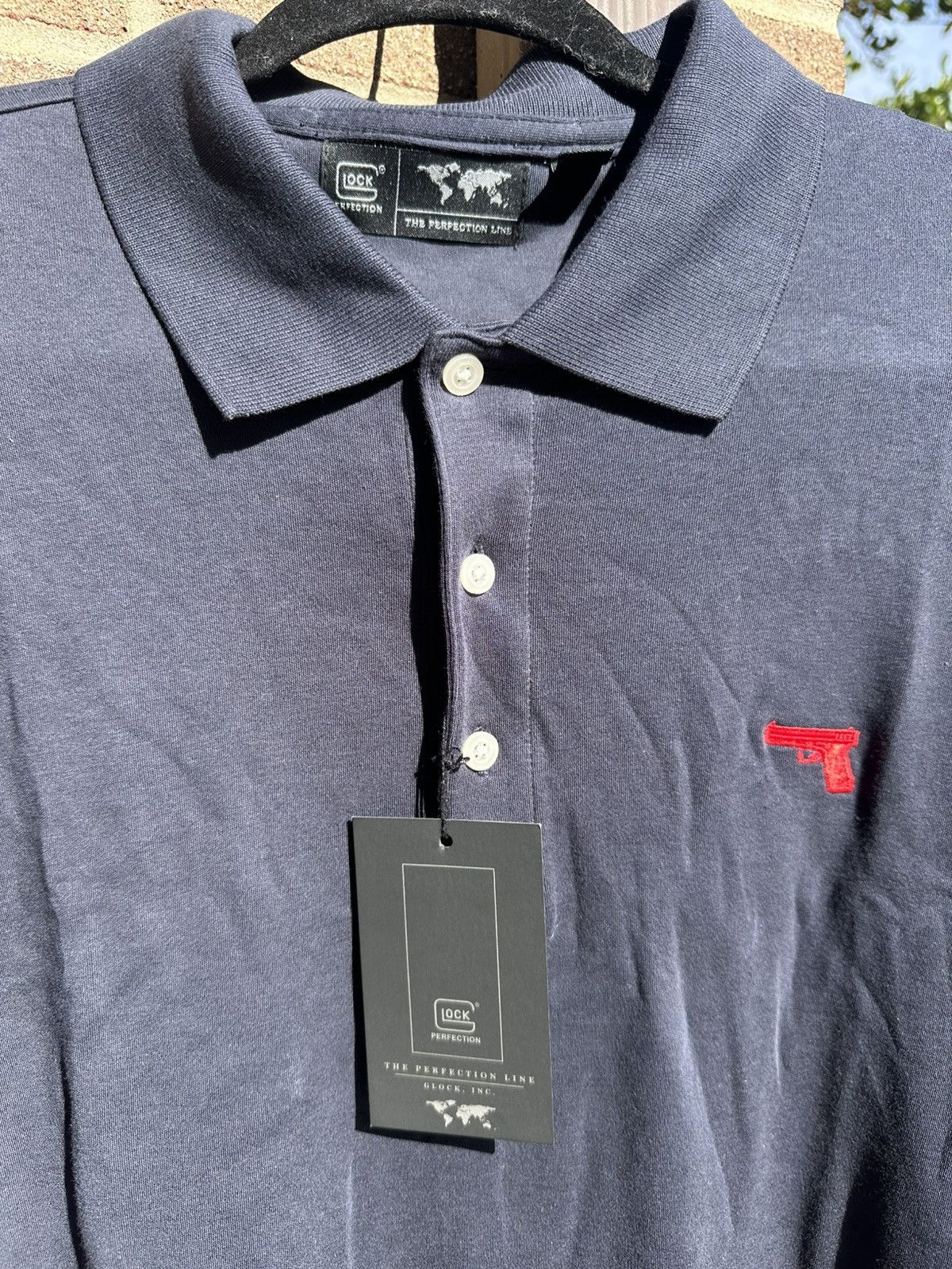 Glo Gang × Haunted Mound Glock Polo Shirt Size US L / EU 52-54 / 3 - 1 Thumbnail