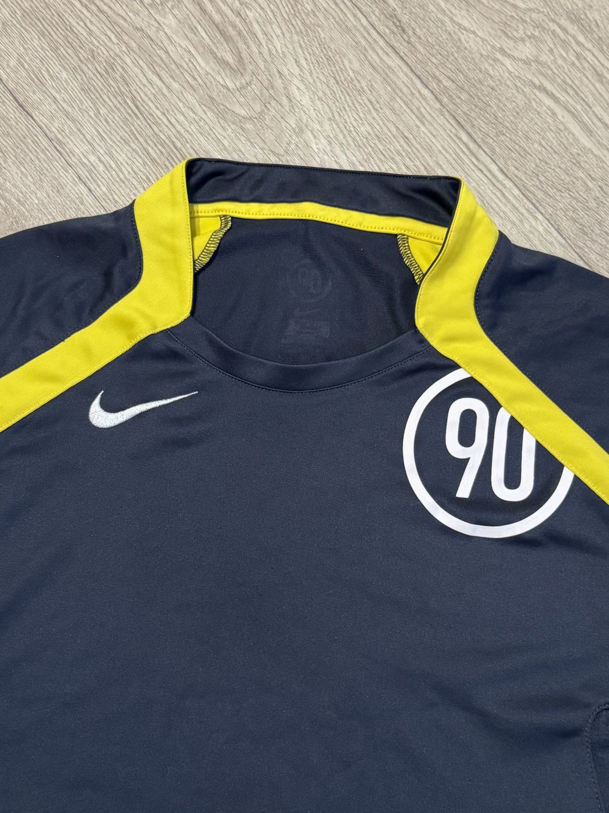 Nike 🔷Vintage Nike Total 90 Jersey 2000s🔷 Size US XL / EU 56 / 4 - 2 Thumbnail