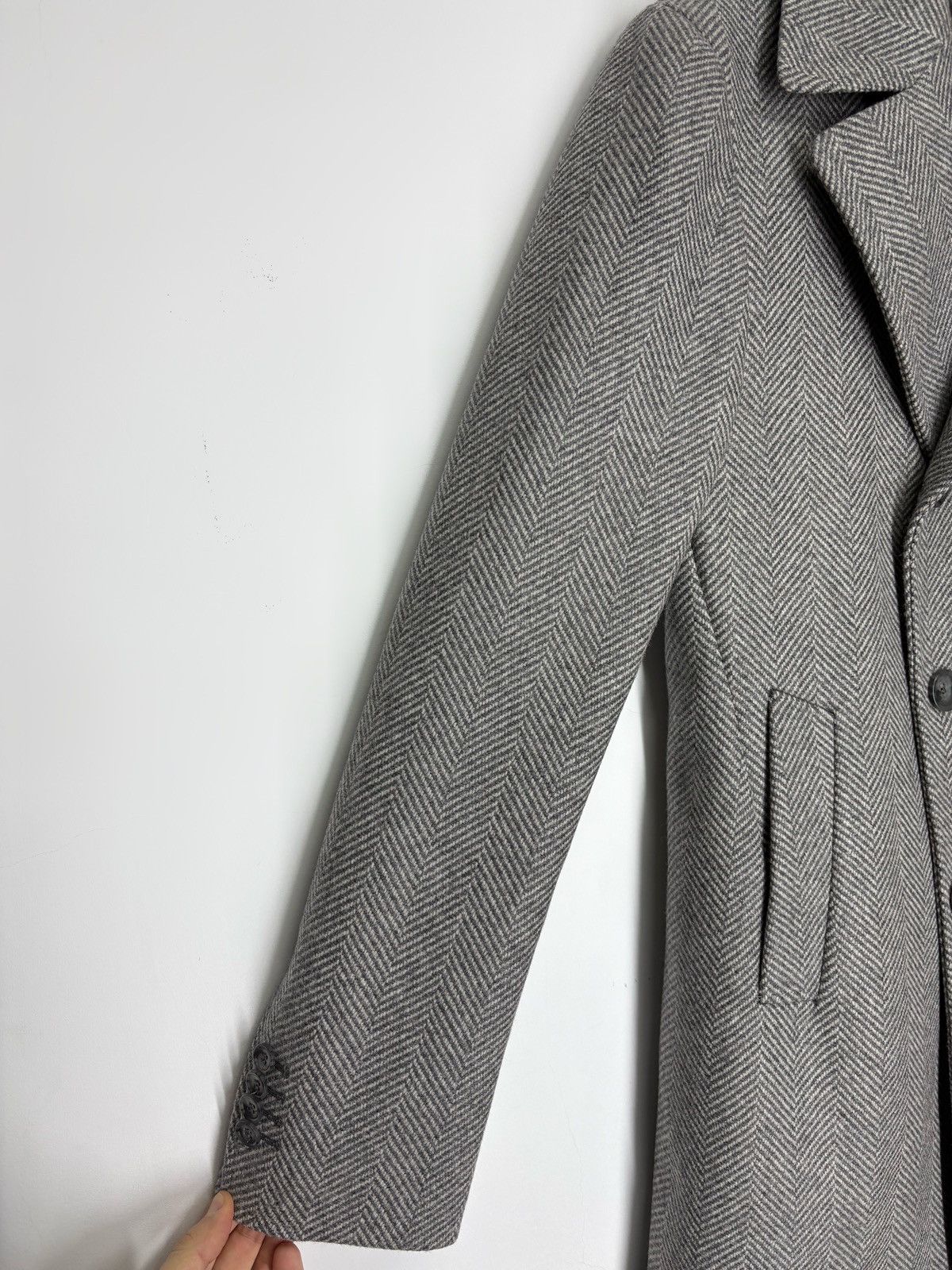 Tagliatore Tagliatore C-Stephan Virgin Wool Double Breast Coat Size US S / EU 44-46 / 1 - 6 Thumbnail