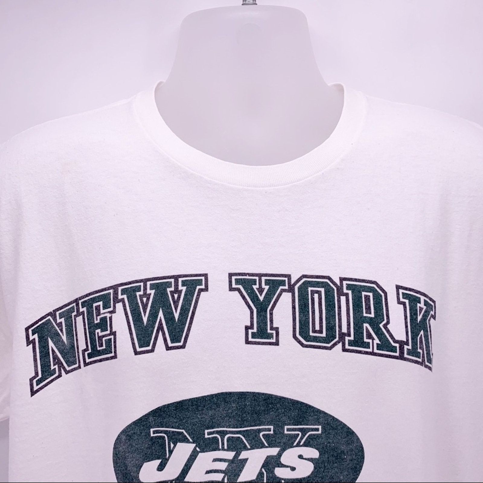 NFL New York Jets Vintage Tee Size Large Size US L / EU 52-54 / 3 - 2 Thumbnail