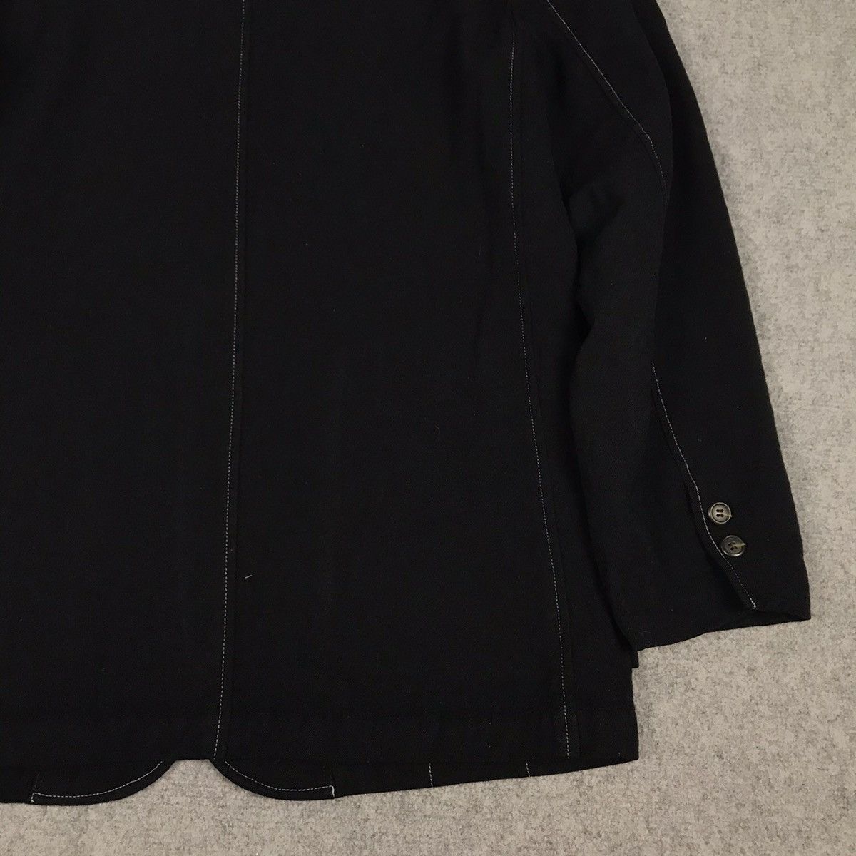 Issey Miyake ISSEY MIYAKE WOOL JAPAN STYLE COAT JACKET Size US M / EU 48-50 / 2 - 8 Thumbnail
