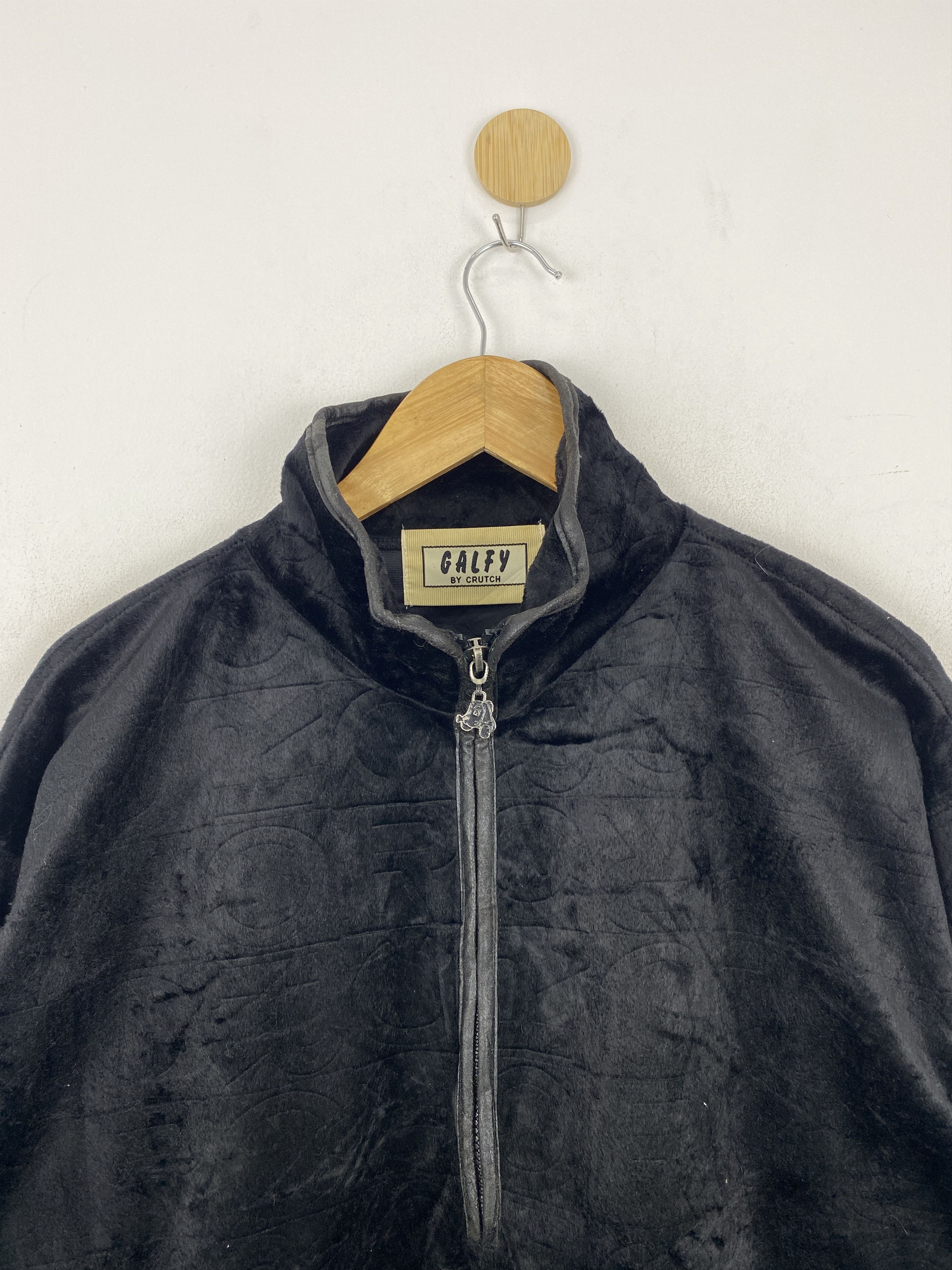 Japanese Brand Vintage Galfy By Crutch Zipper Velvet Jacket J1903 Size US L / EU 52-54 / 3 - 4 Thumbnail