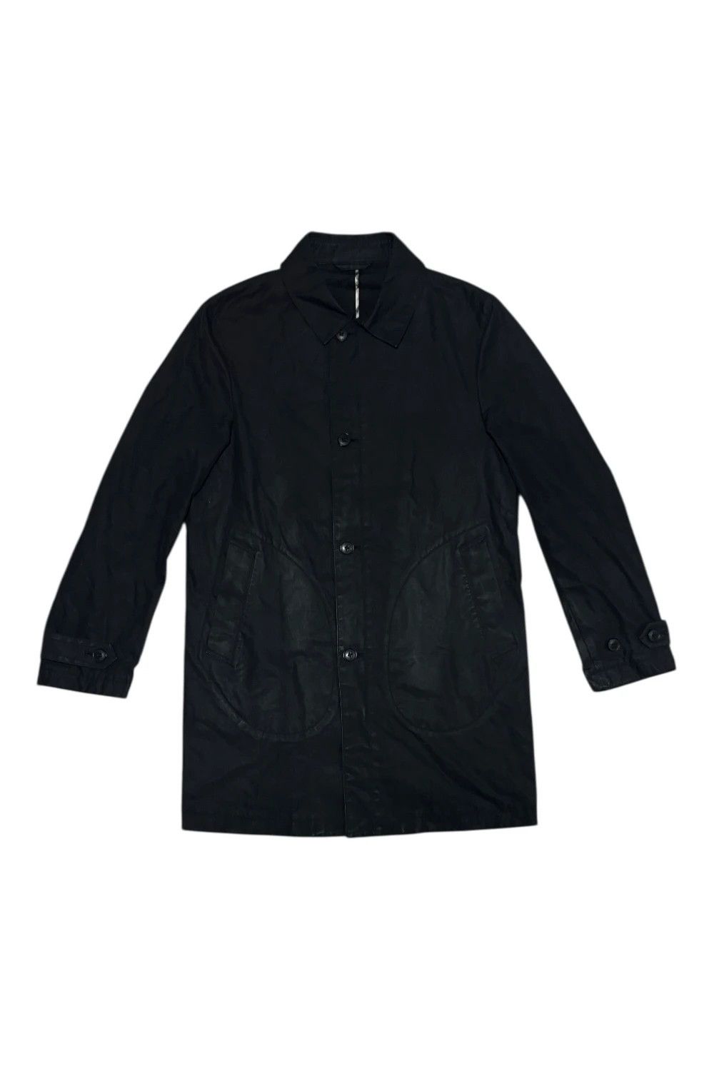 Burberry Burberry Black Label black denim trench coat Size US S / EU 44-46 / 1 - 1 Thumbnail