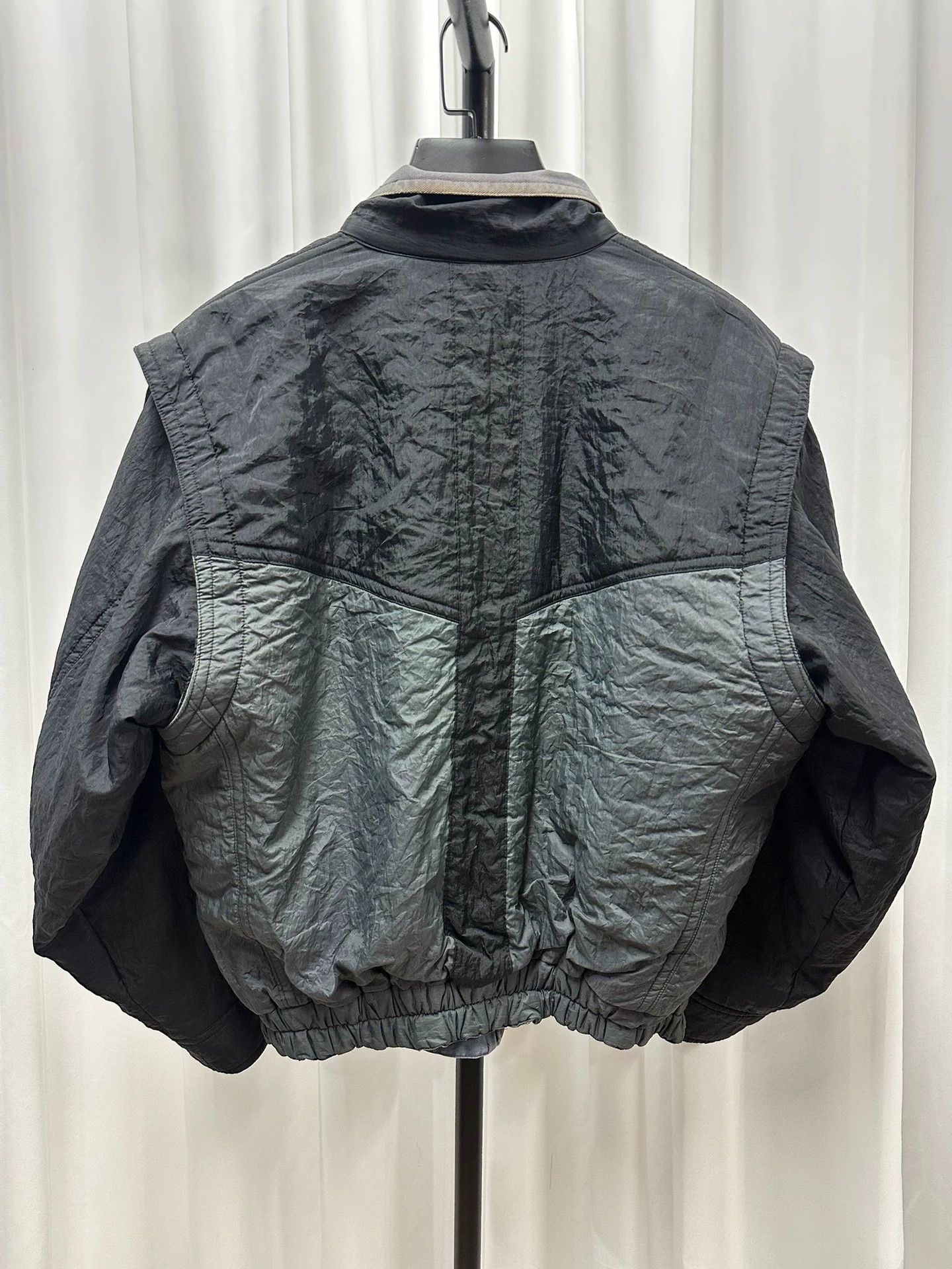 Issey Miyake Issey Miyake Man Vtg Double-Face Jacket Orange Left Shoulder Hole Size US M / EU 48-50 / 2 - 5 Thumbnail