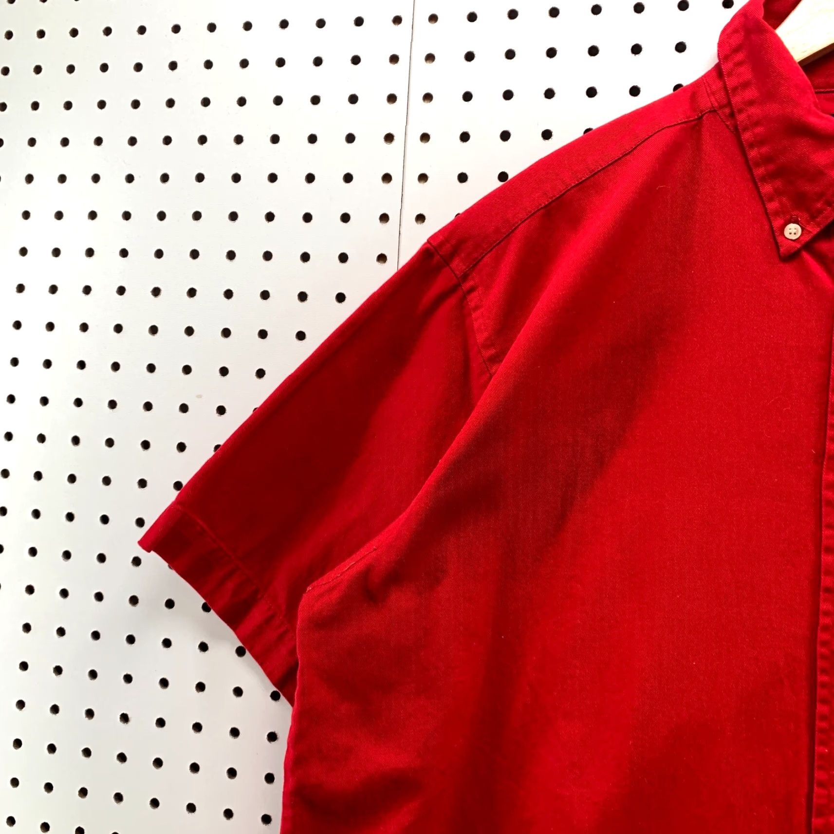 Vintage Vintage NASCAR Technical Institute Red Polo Shirt Men Large Cotton Logo Classic 90s Size US L / EU 52-54 / 3 - 4 Thumbnail