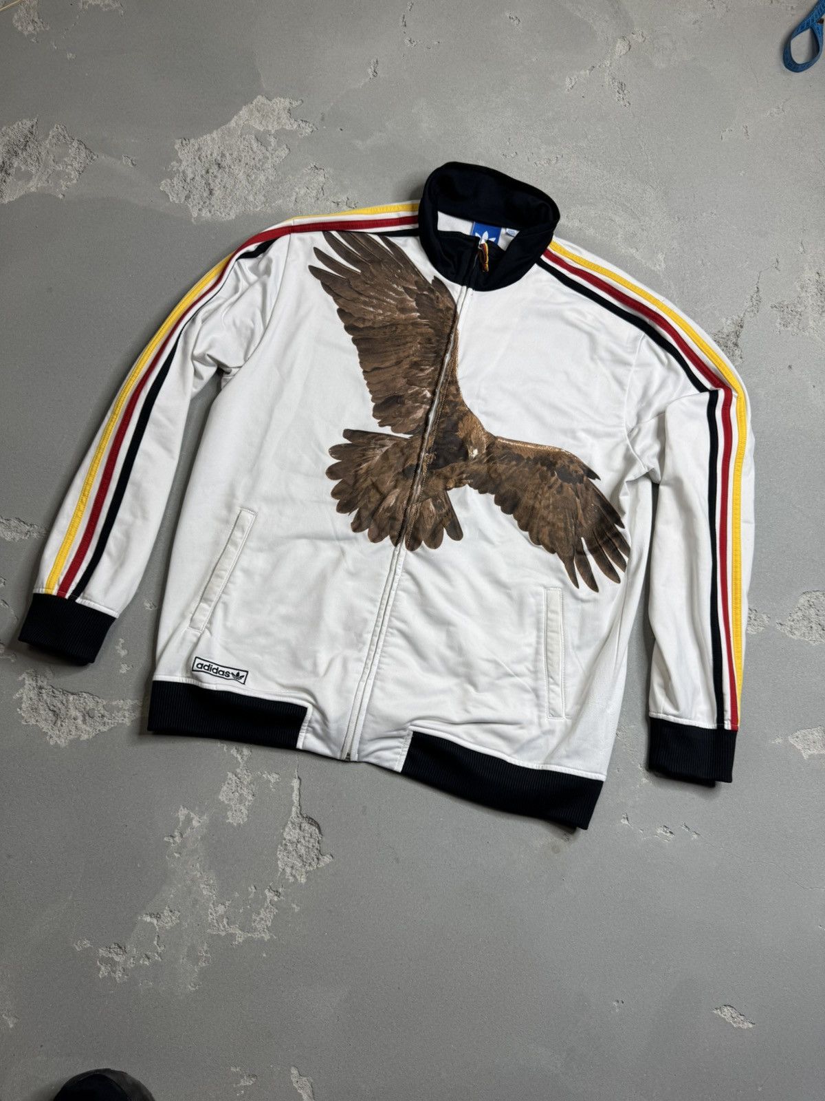 Adidas Adidas Deutschland track top (with a zipper) Size US XL / EU 56 / 4 - 1 Thumbnail