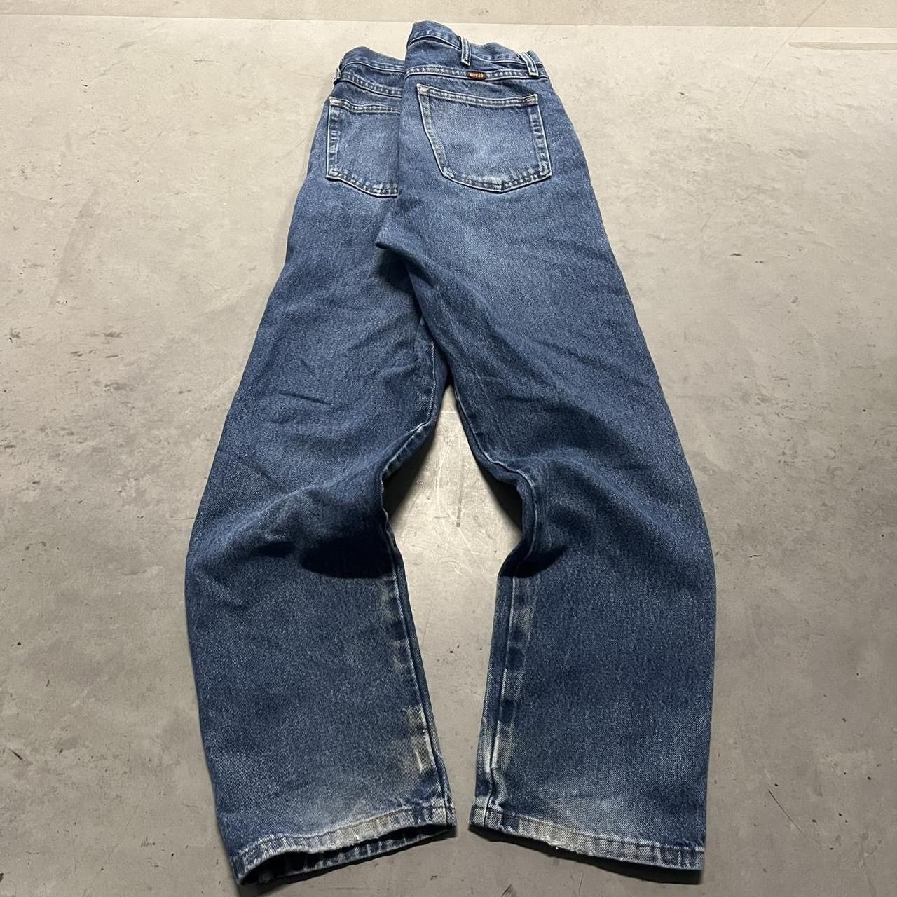 Other Vintage Y2K/2000s Casual Fit Medium Wash Denim Jeans! Size US 34 / EU 50 - 4 Thumbnail