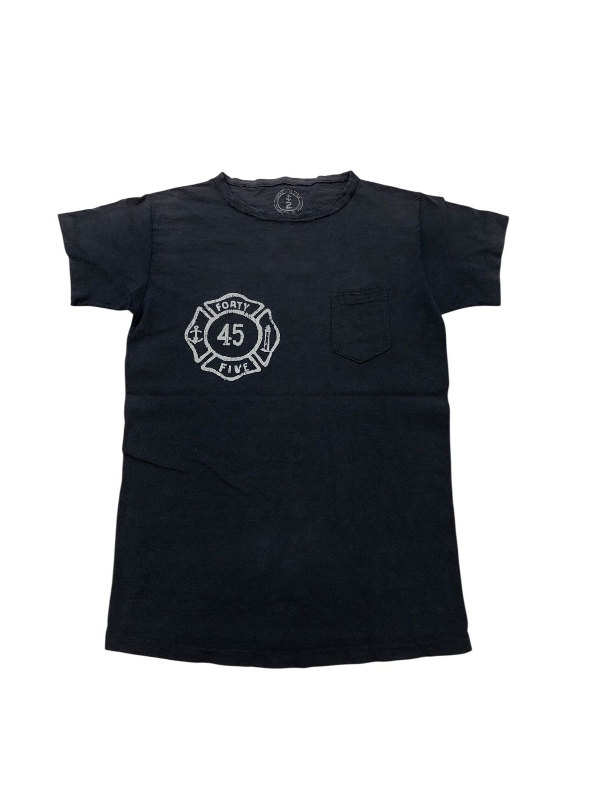 45rpm 45rpm Tshirt Indigo Design Pocket Tees 45rpm Size US S / EU 44-46 / 1 - 2 Thumbnail