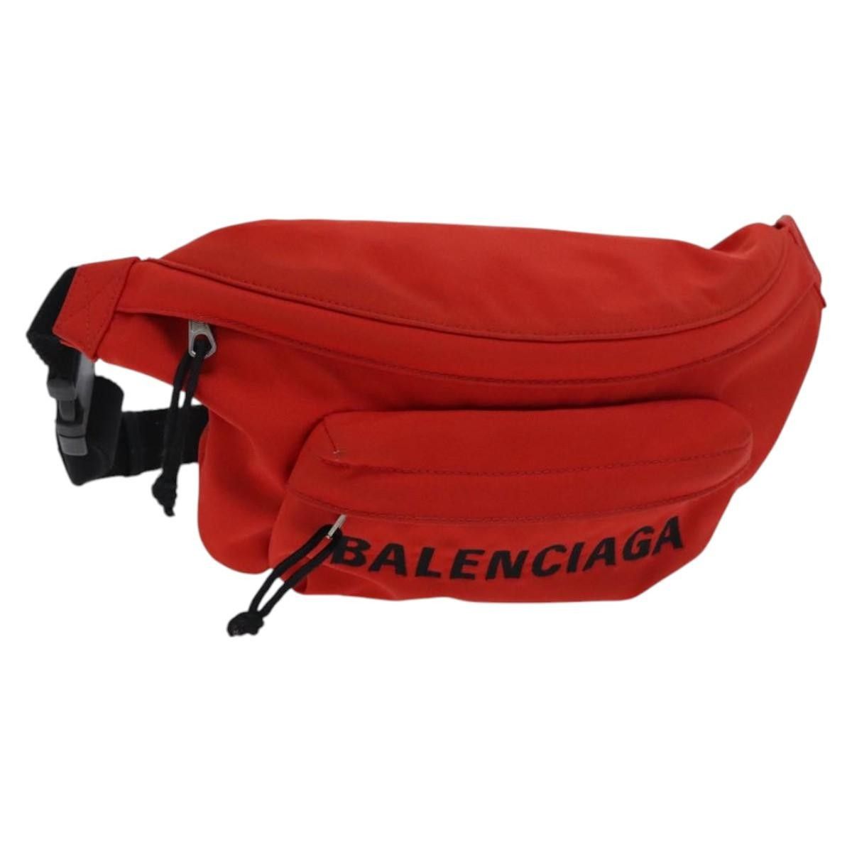 Balenciaga Balenciaga Wheel Belt Bag Nylon Size ONE SIZE - 1 Thumbnail