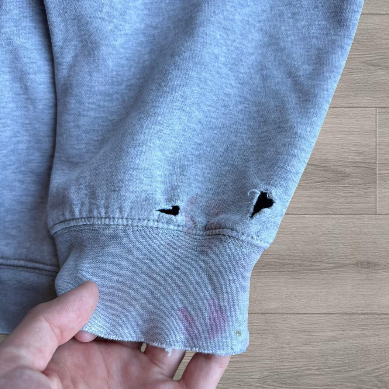Nike Vintage 90s Grey Nike Hoodie Size US XL / EU 56 / 4 - 6 Thumbnail