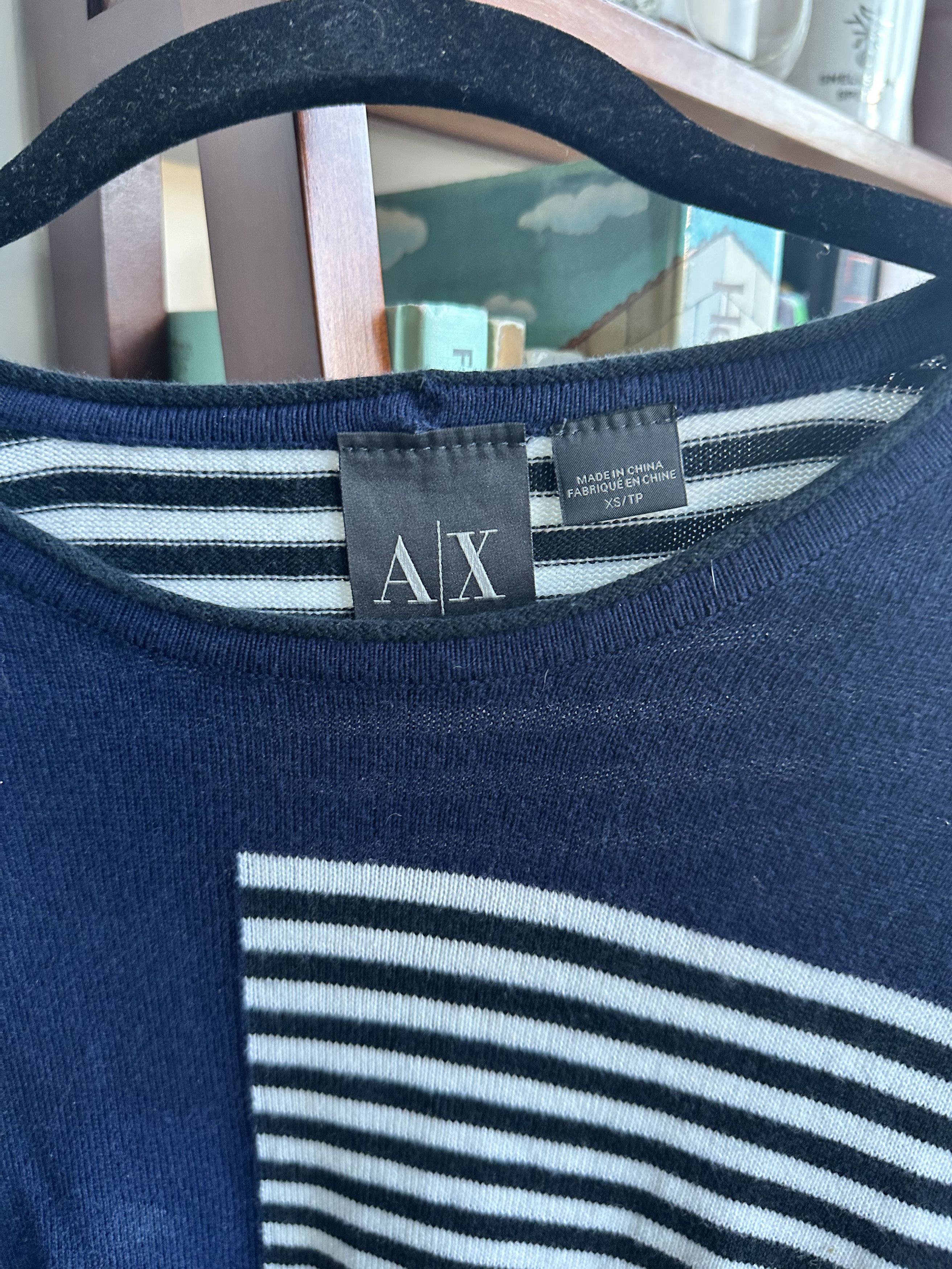Armani Exchange Striped Sweater Armani Exchange Vintage 2010s Size US XS / EU 42 / 0 - 2 Thumbnail