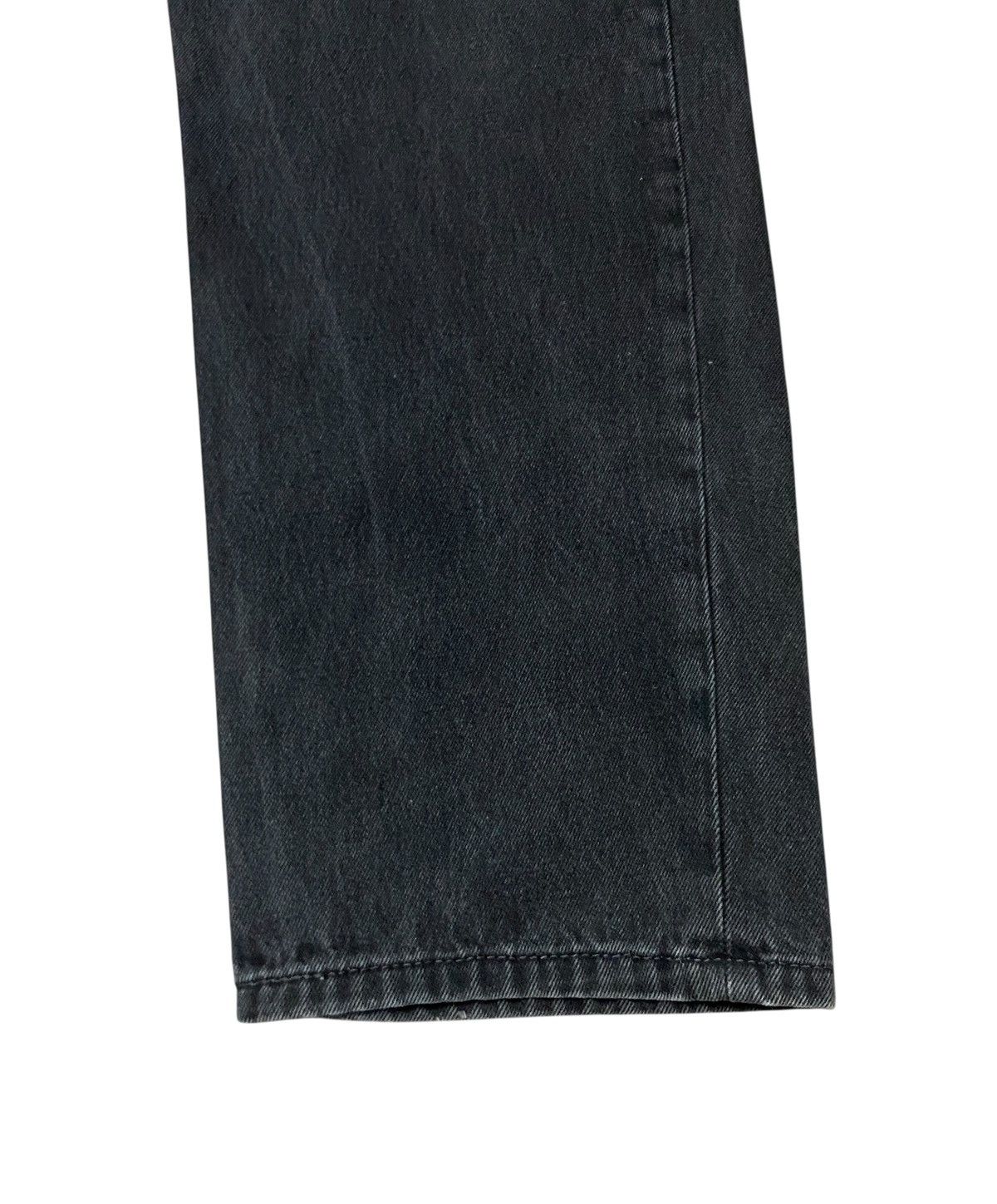 Levi's Rare Design Vintage Levis Super Black Lot 550 Jeans 2000s Size US 37 - 6 Thumbnail