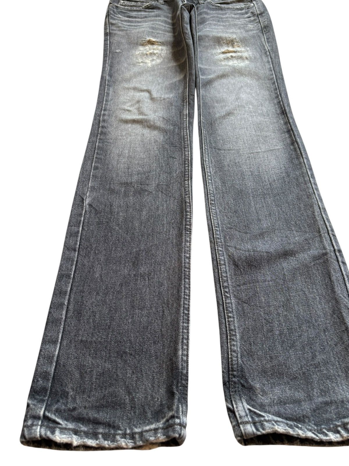 Japanese Brand Vintage Japanese Brand Button Fly Faded Distressed Jeans Size US 30 / EU 46 - 6 Thumbnail