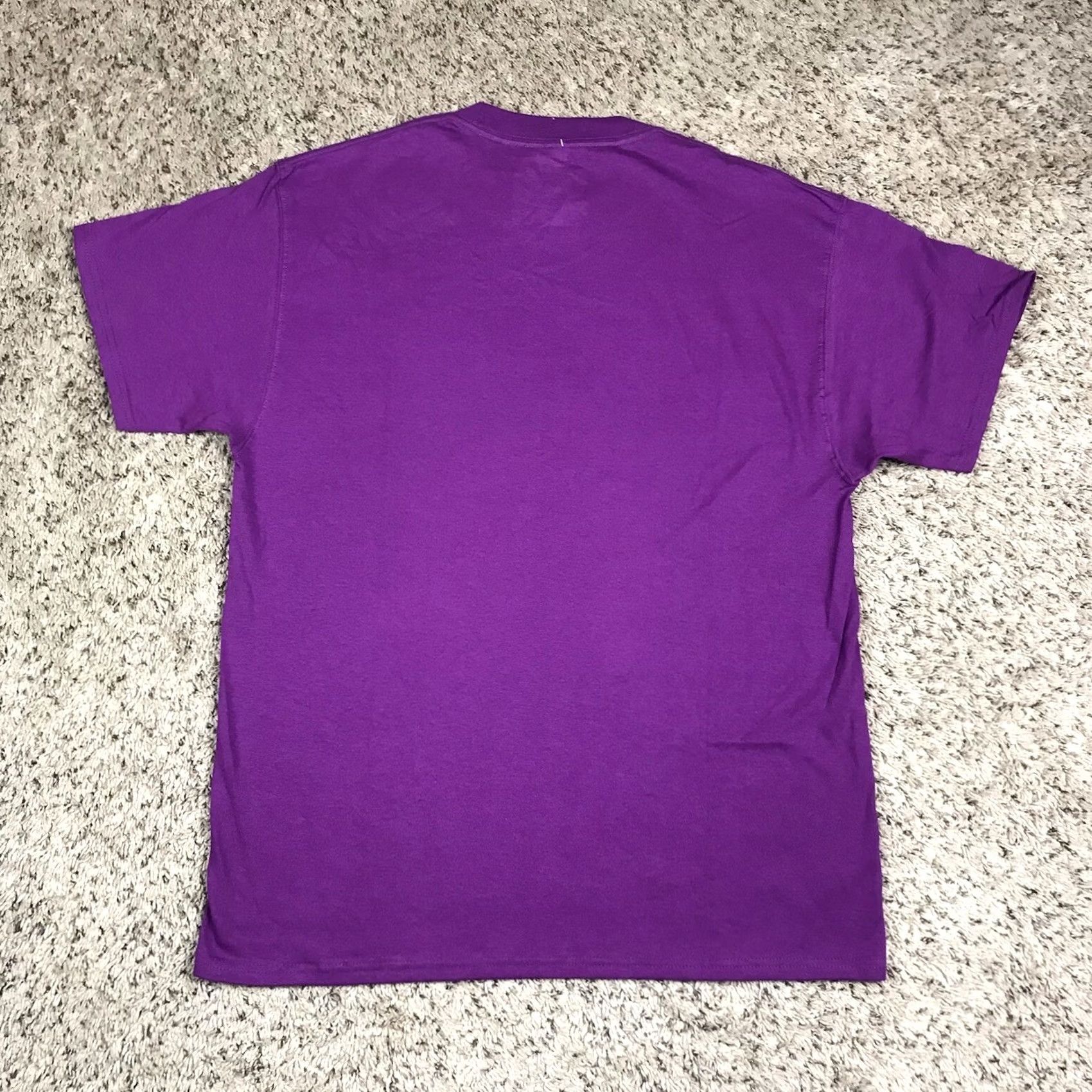 Champion VINTAGE? No — Champion Shirt Mens Large Purple Short Sleeve T-Shirt Embroidered Logo Size US L / EU 52-54 / 3 - 3 Thumbnail