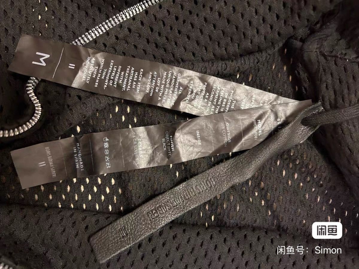 Boris Bidjan Saberi BBS perforated Zipper2 Size US M / EU 48-50 / 2 - 3 Thumbnail