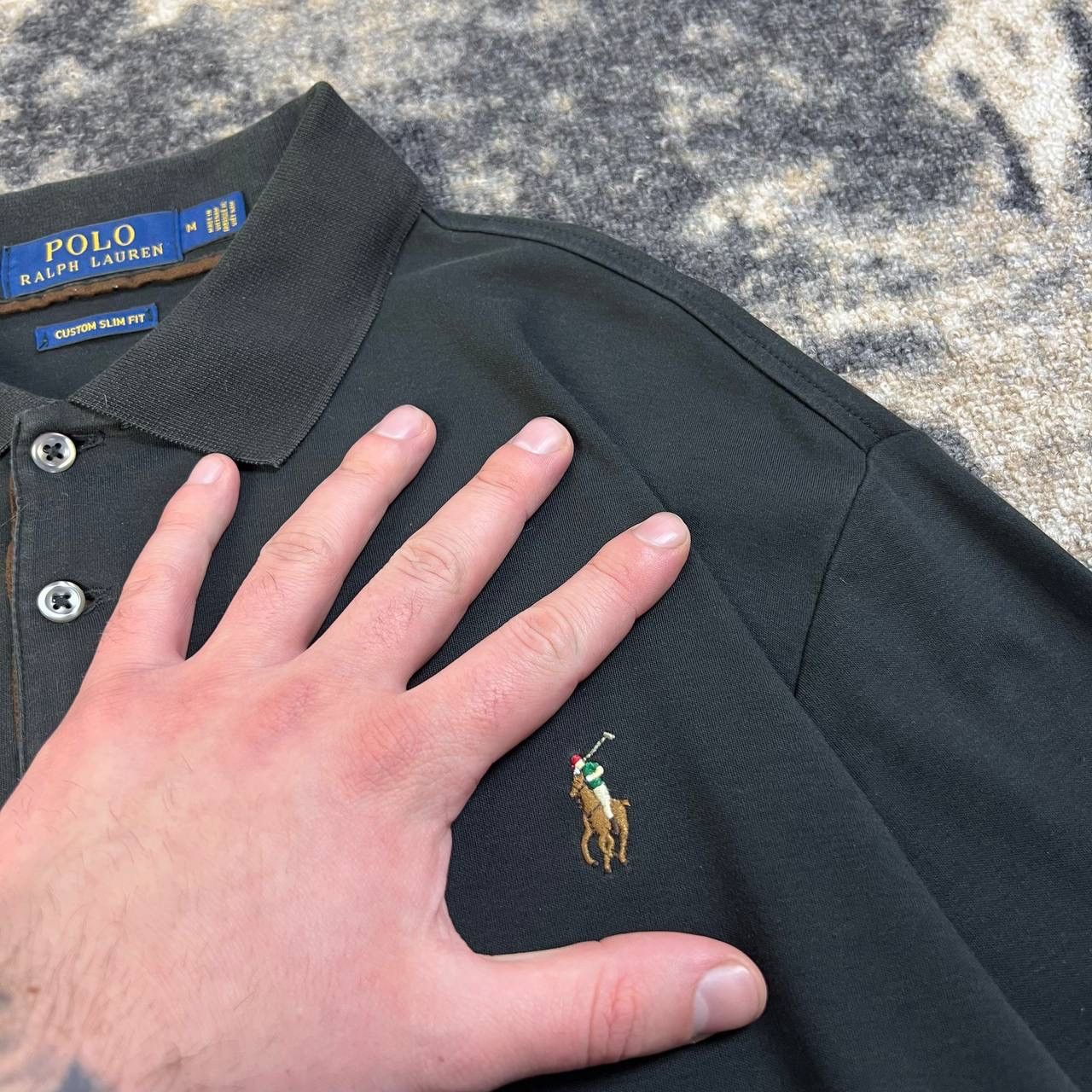 Polo Ralph Lauren Polo Ralph Lauren Luxury Mini Logo Rugby Longsleeve Size US M / EU 48-50 / 2 - 3 Thumbnail