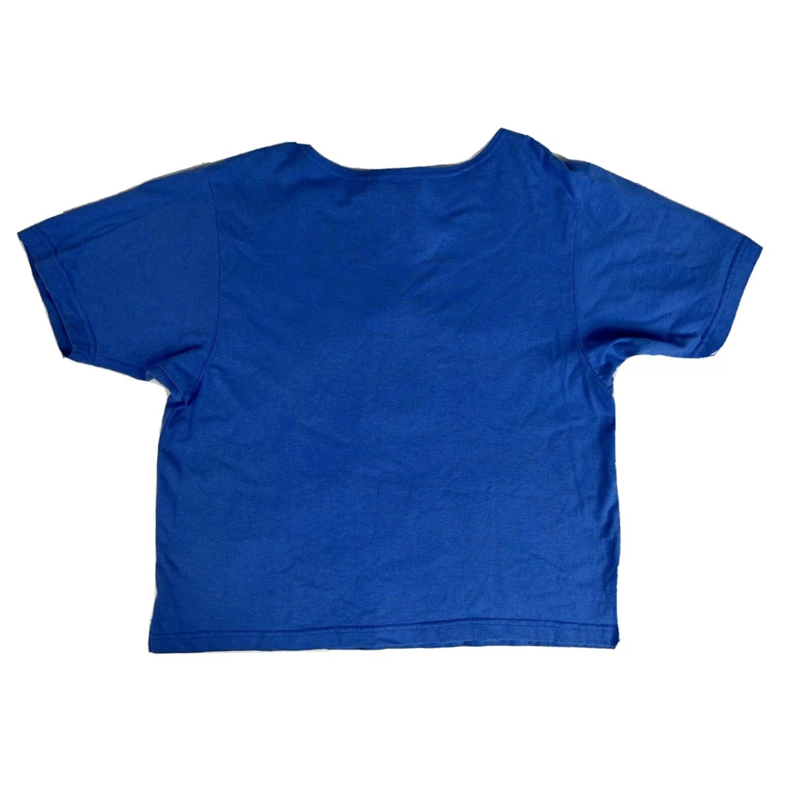 4SDESIGNS VINTAGE Ken Done for B.J. Designs T-Shirt Women’s Sz M Blue 80s Cotton Short Sleeve Made in USA Size M / US 6-8 / IT 42-44 - 2 Thumbnail