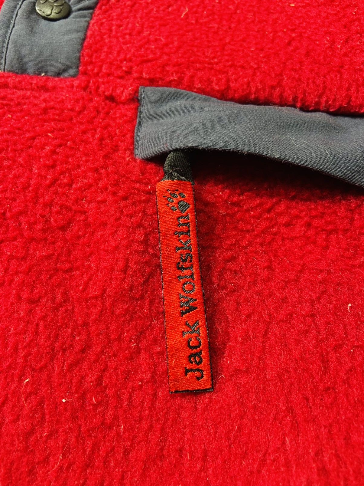 Jack Wolfskin Jack Wolfskin Polartec Haf Button Fleece Size US L / EU 52-54 / 3 - 8 Thumbnail