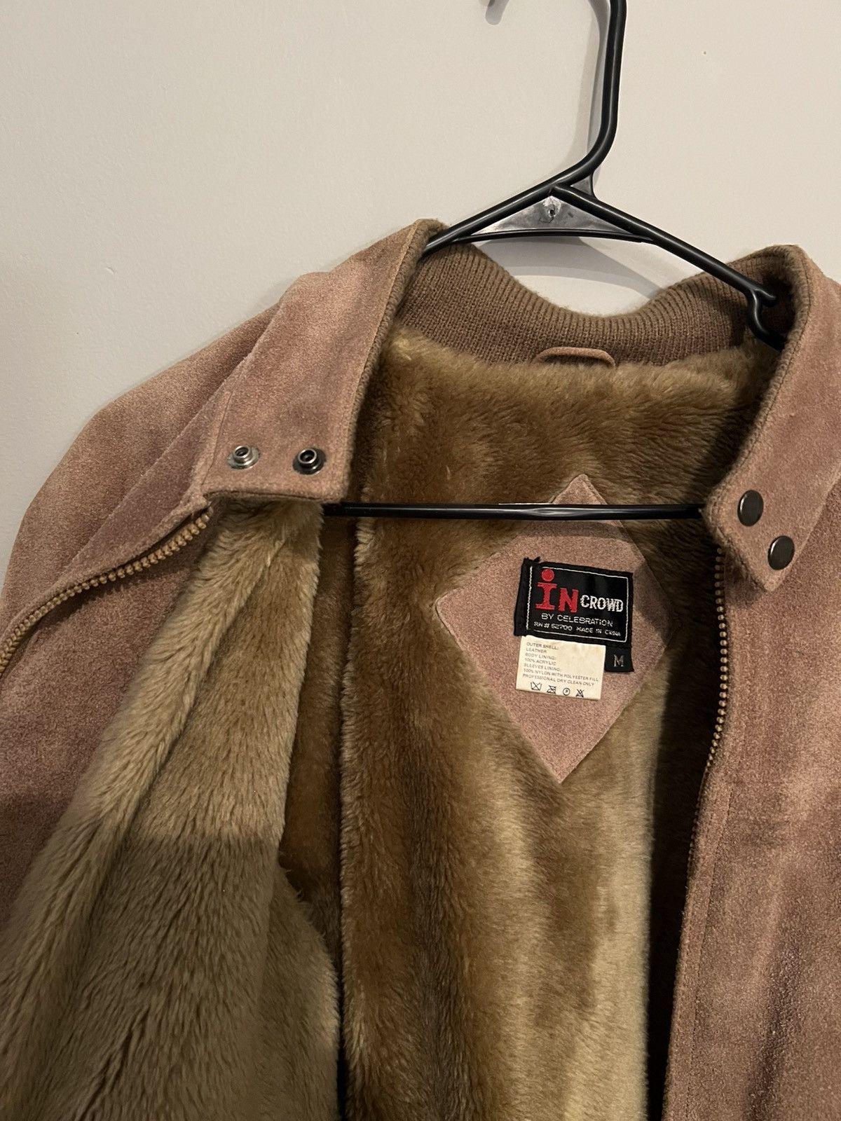 Vintage VINTAGE SUEDE UTILITY JACKET Size US M / EU 48-50 / 2 - 3 Thumbnail