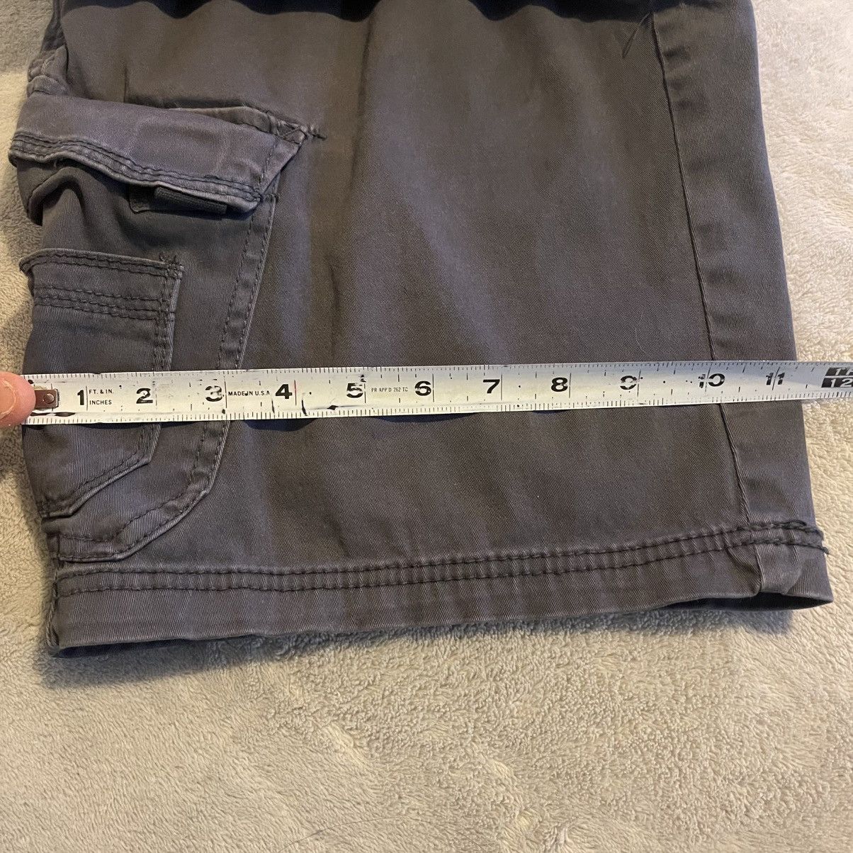 UNIONBAY Vintage Unionbay Shorts Men 32 Gray Cargo Y2K Outdoors Work Size US 32 / EU 48 - 9 Thumbnail