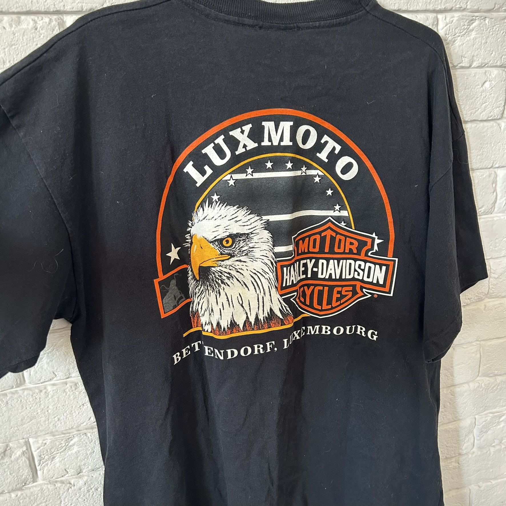 Harley Davidson × Vintage Vintage Harley Davidson 1996 Licensed T-shirt RARE Size US XL / EU 56 / 4 - 7 Thumbnail