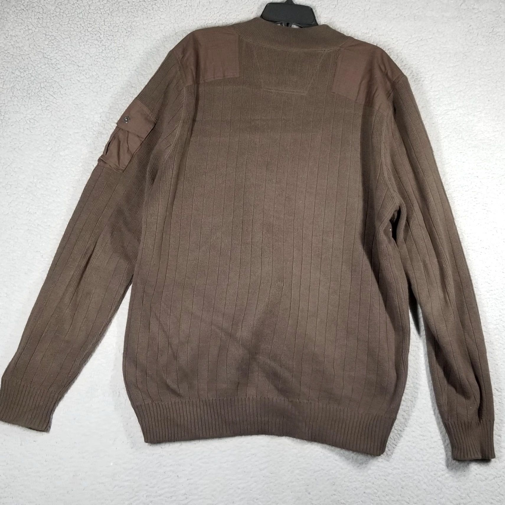 Eddie Bauer VINTAGE Eddie Bauer Sweater Henley Mens Tall Large Brown Utility Pocket Size US L / EU 52-54 / 3 - 2 Thumbnail