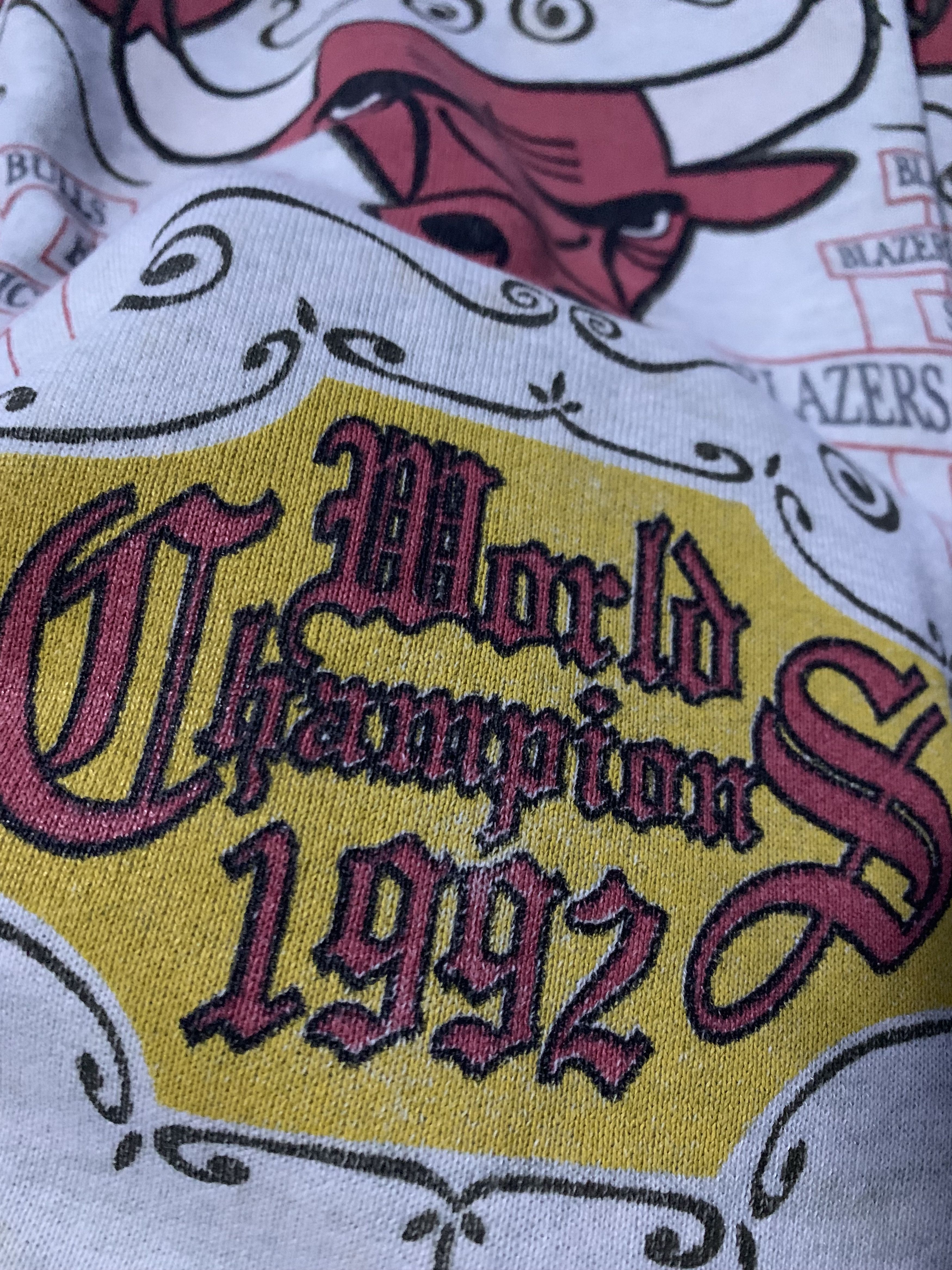 NBA Chicago Bulls NBA World Champion 1992 Changes Tag Size US M / EU 48-50 / 2 - 6 Thumbnail