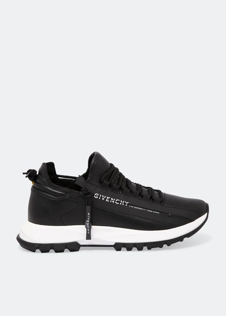 Givenchy o1lv12m1025 Spectre Runner Low With Zip in Black Size US 8.5 / EU 41-42 - 1 Thumbnail