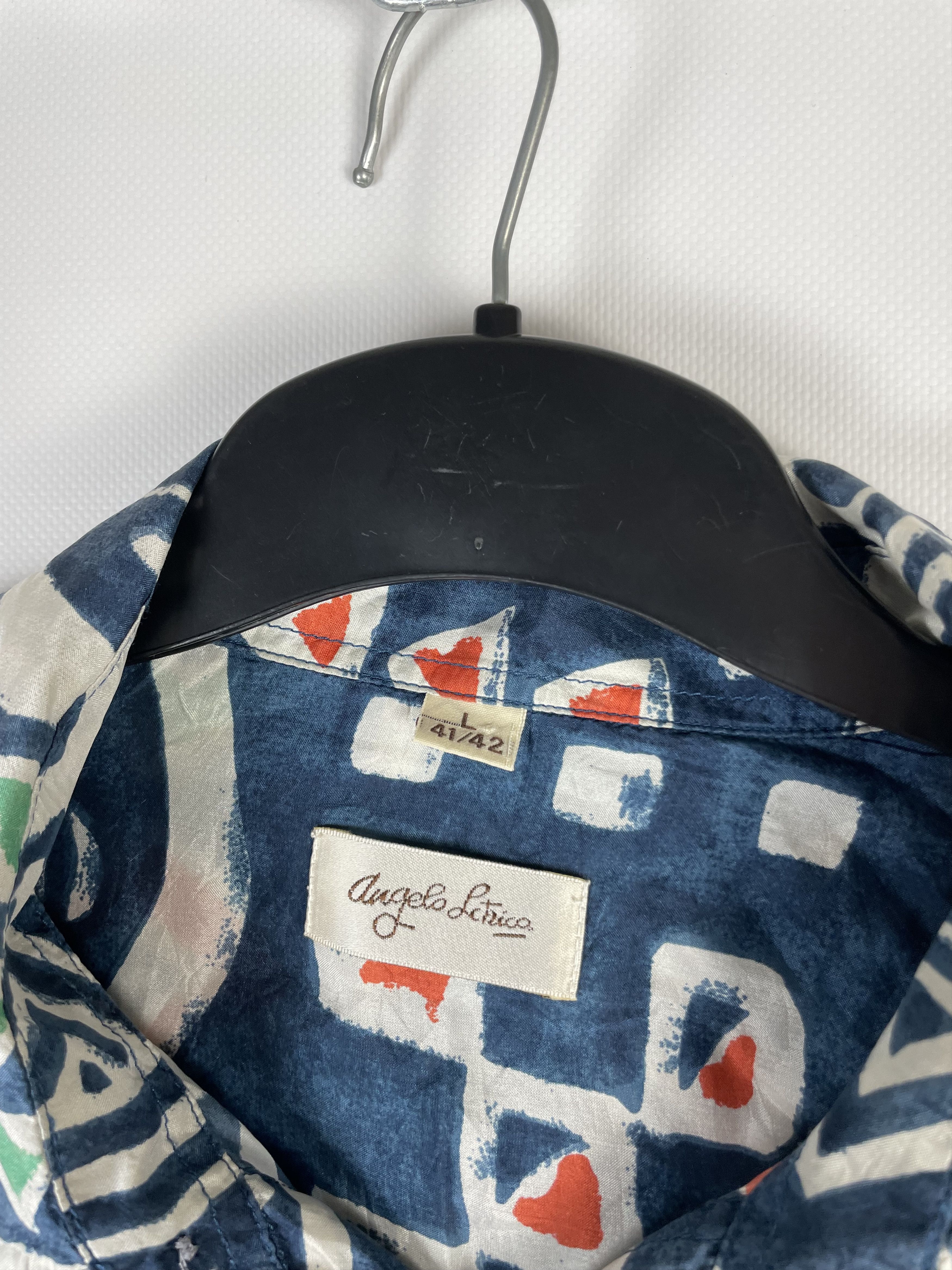 Other Vintage Crazy Aloha Hawaiian Shirt 100% Silk Size US L / EU 52-54 / 3 - 4 Thumbnail