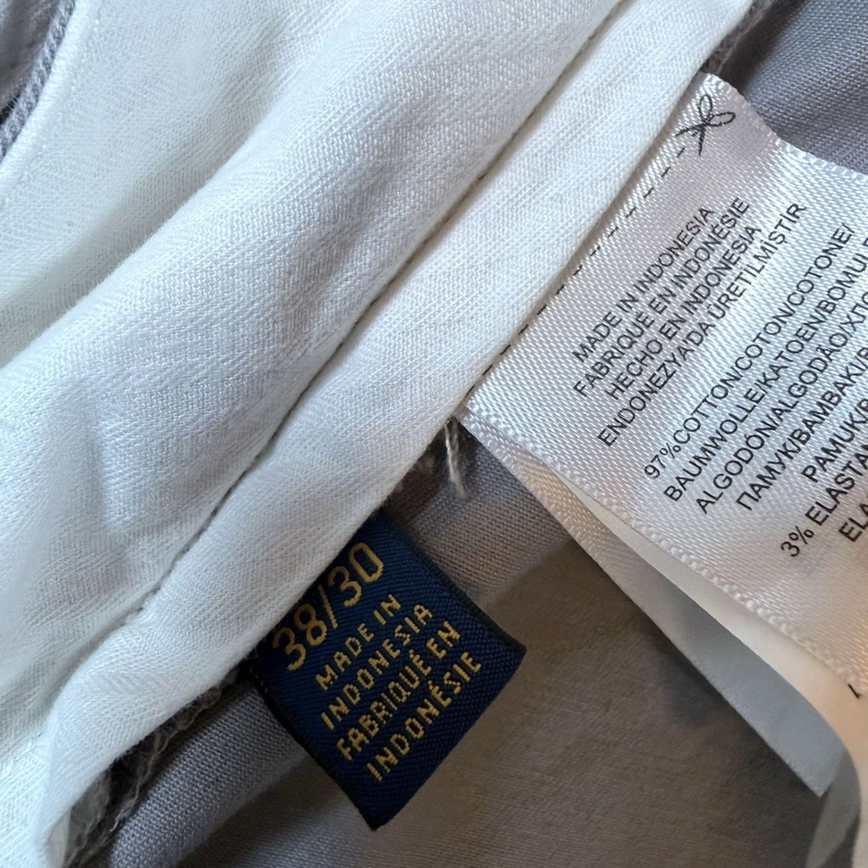 Polo Ralph Lauren Polo Ralph Lauren Chino Pants Khaki Beige Classic Stretch Mens 38x29 Regular Inseam 29 (Beige) Size US M / EU 48-50 / 2 - 6 Thumbnail