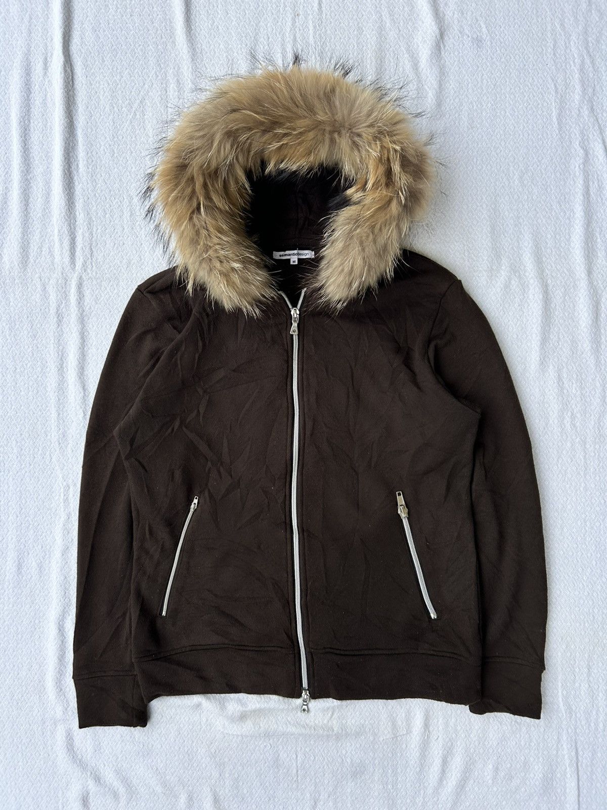 semanticdesign Semanticdesign fur hoodie multizip style ifsixwasnine lgb Size US M / EU 48-50 / 2 - 1 Thumbnail