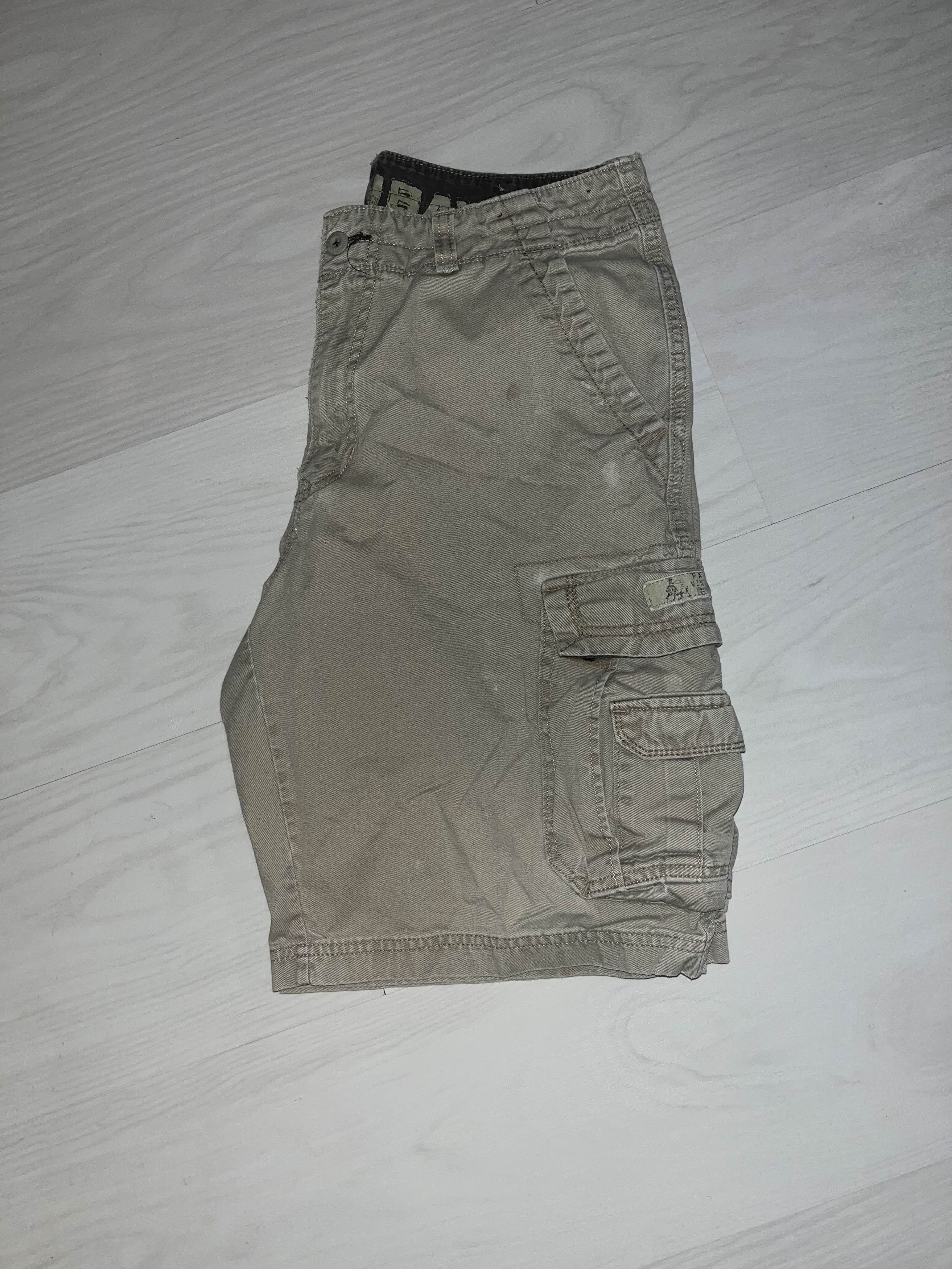 UNIONBAY × Vintage Y2K Union Bay Khaki Baggy Cargo Shorts Size US 36 / EU 52 - 7 Thumbnail