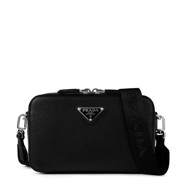 Prada PRADA Brique Re-Nylon And Saffiano Leather Bag Size ONE SIZE - 1 Thumbnail