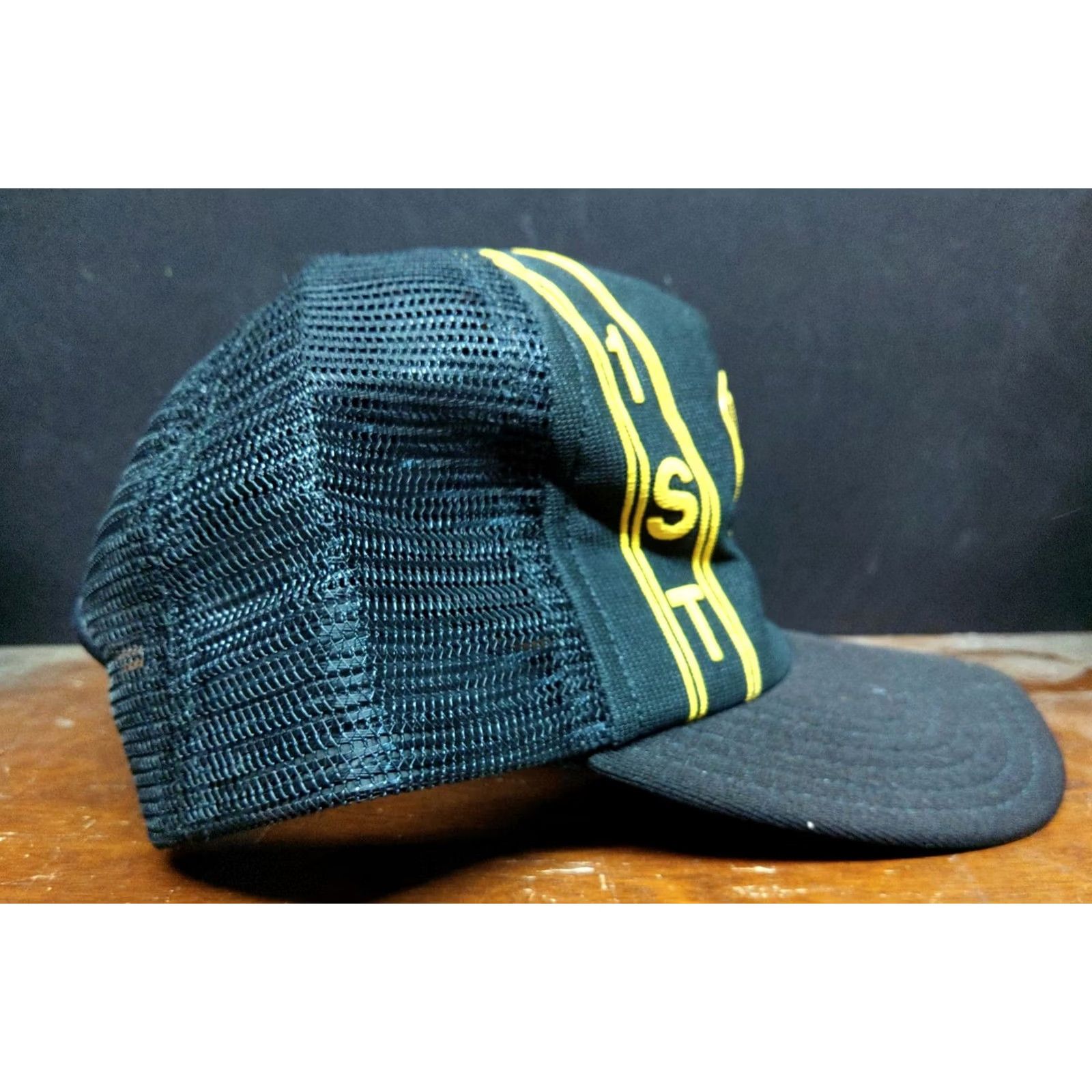 Vintage VINTAGE US Army Hat Adjustable USA Made Baseball Cap Mens Yellow USA Army Pattern Solid Twill Cotton Acrylic Size ONE SIZE - 4 Thumbnail