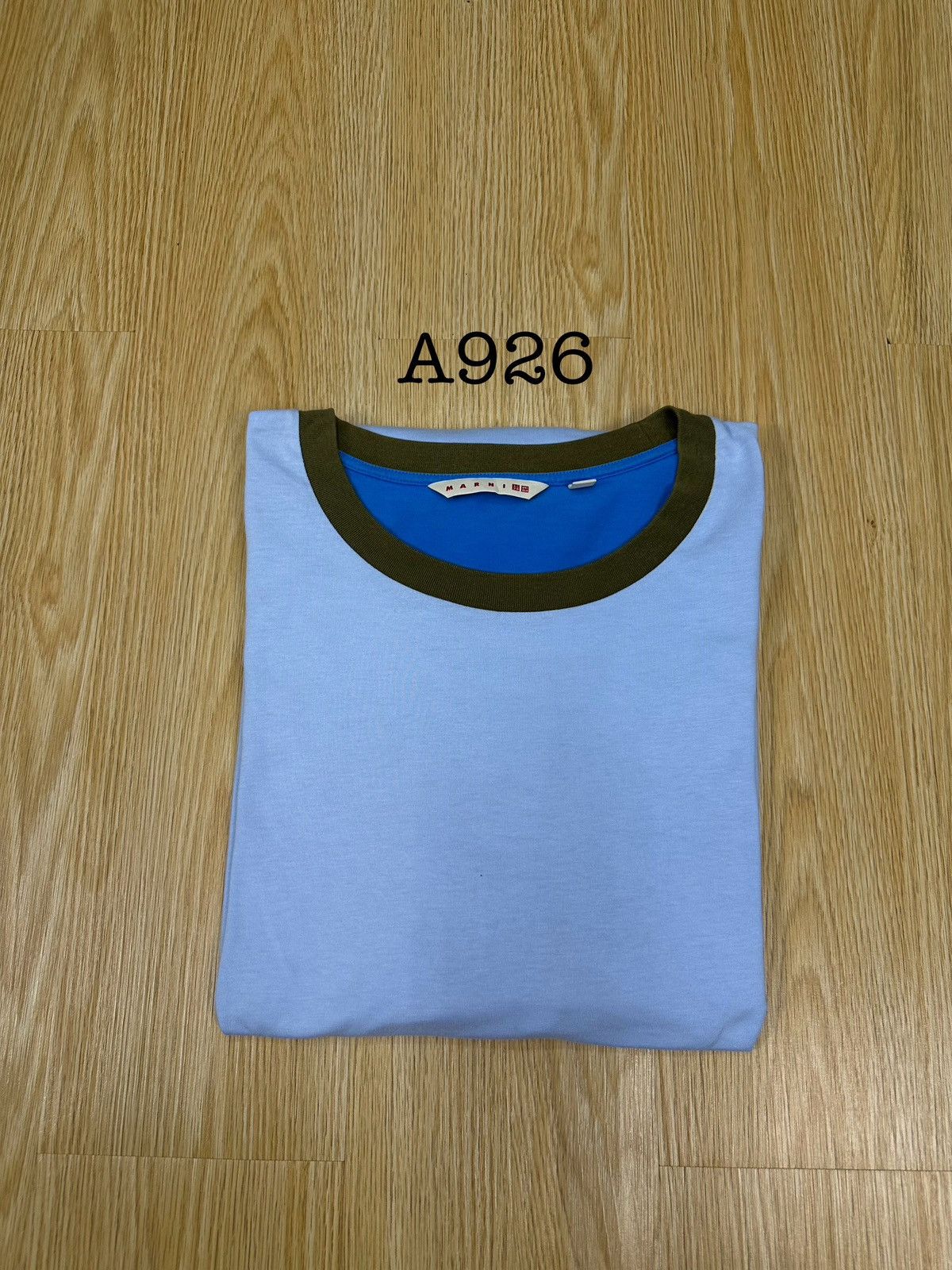 Marni Marni Baggy Colorblock Tshirt A926 Size US XXL / EU 58 / 5 - 10 Thumbnail