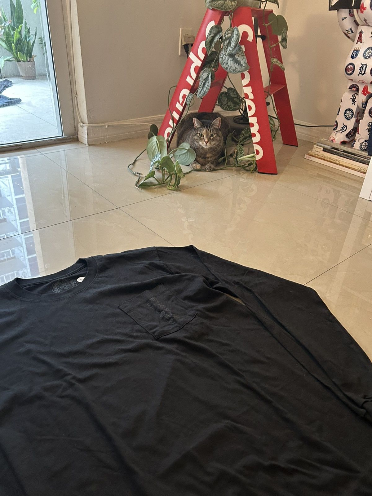 Chrome Hearts Chrome Hearts Miami Exclusive Long Sleeve Tee Size US L / EU 52-54 / 3 - 2 Thumbnail